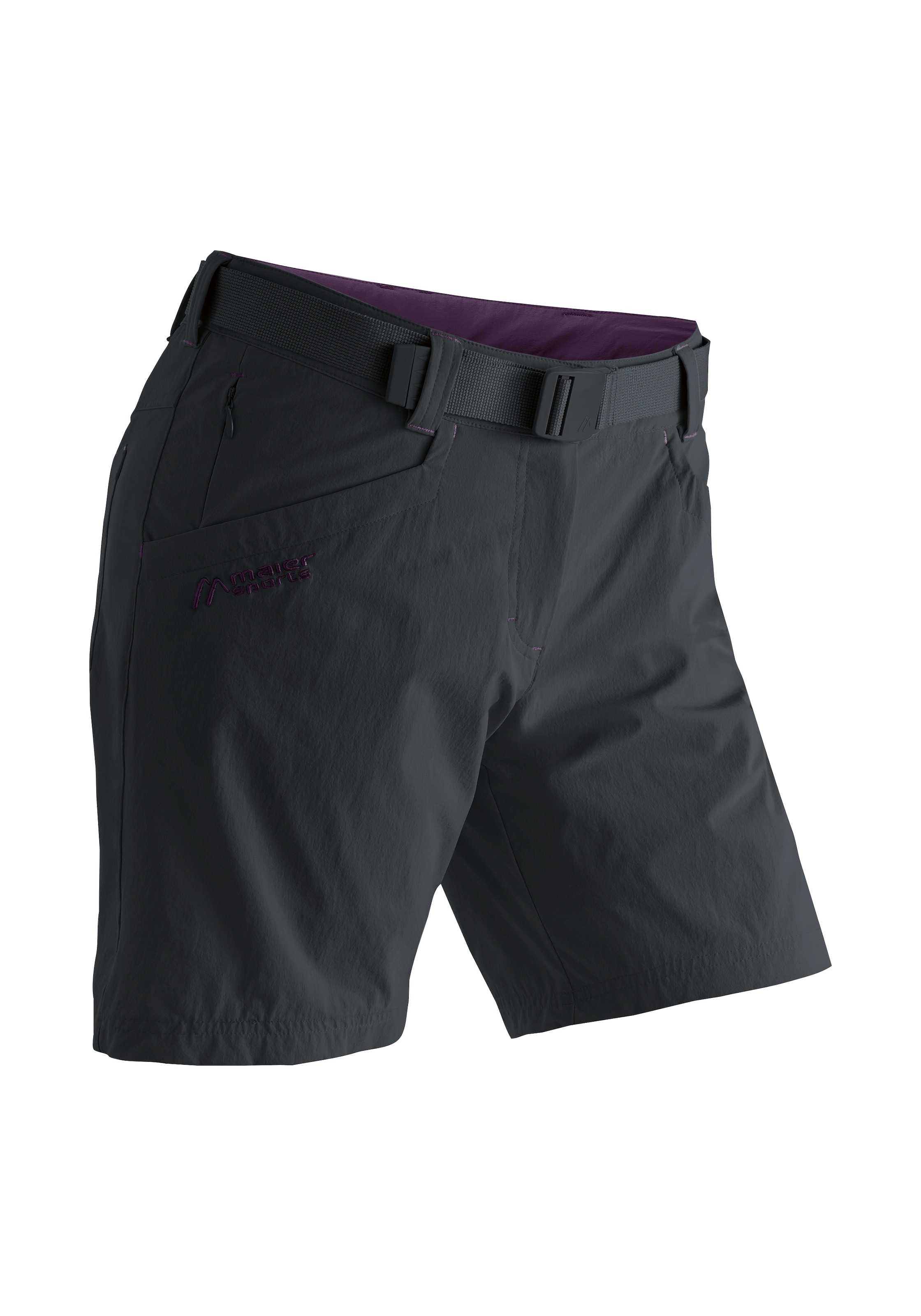 Maier Sports Short fonctionnel »Lulaka Shorts«  Damen Shorts, kurze Wanderhose, Outdoorhose mit 4 Taschen, Regular Fit