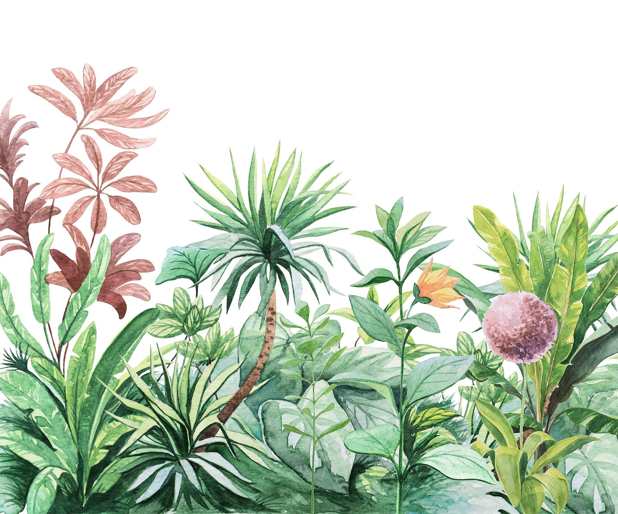 Image of Komar Fototapete »Terrain«, bedruckt-Comic-Retro-mehrfarbig, BxH: 300x250 cm bei Ackermann Versand Schweiz