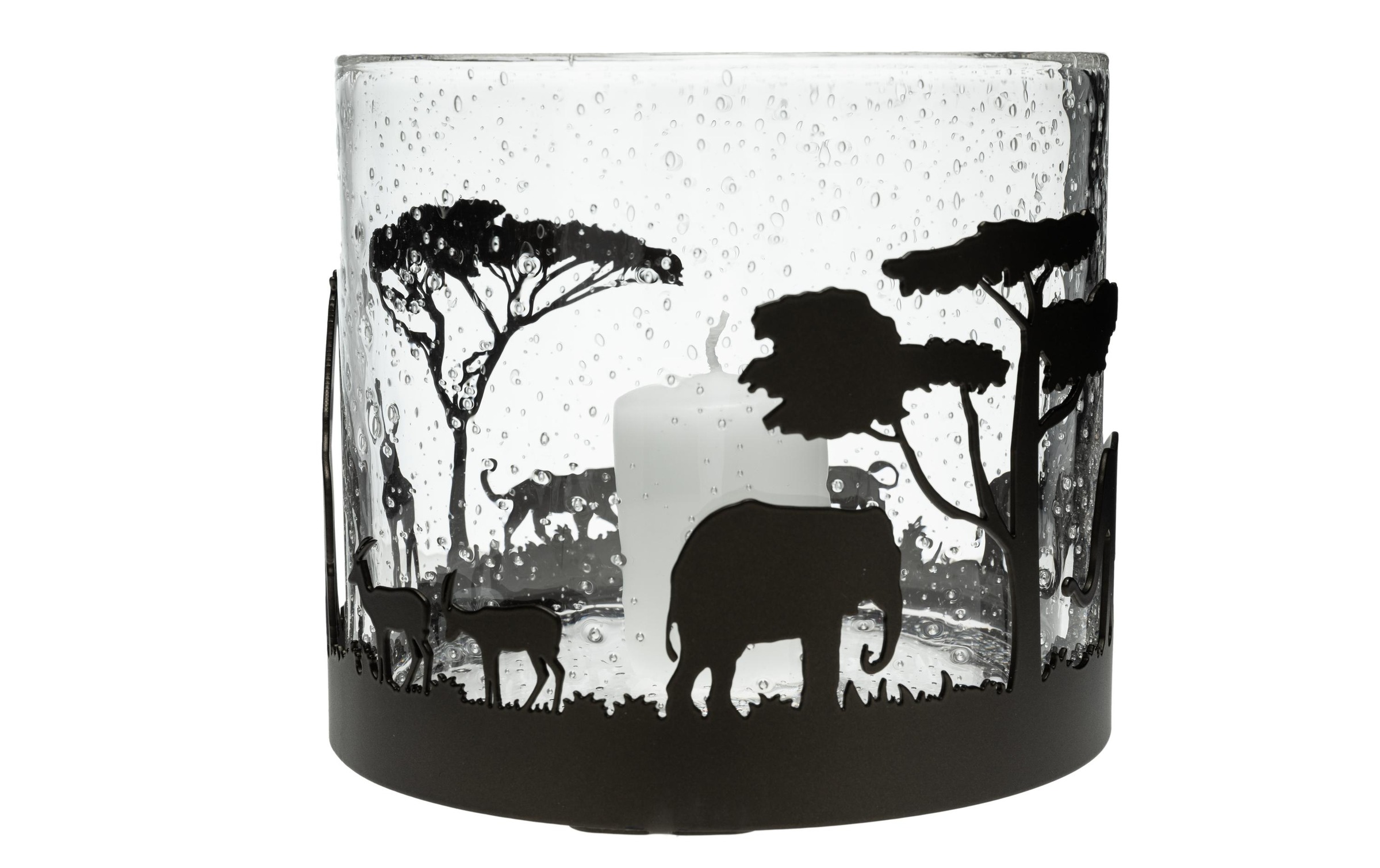 Glasi Hergiswil Windlicht »Afrika, 16 cm, Glasi Hergiswil«