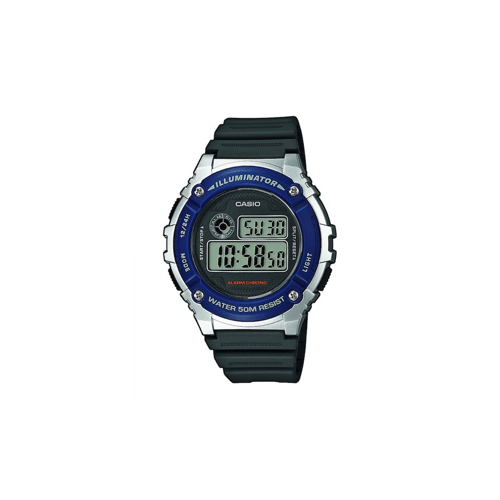 CASIO Watch »Armbanduhr W-216H-2AVEF«