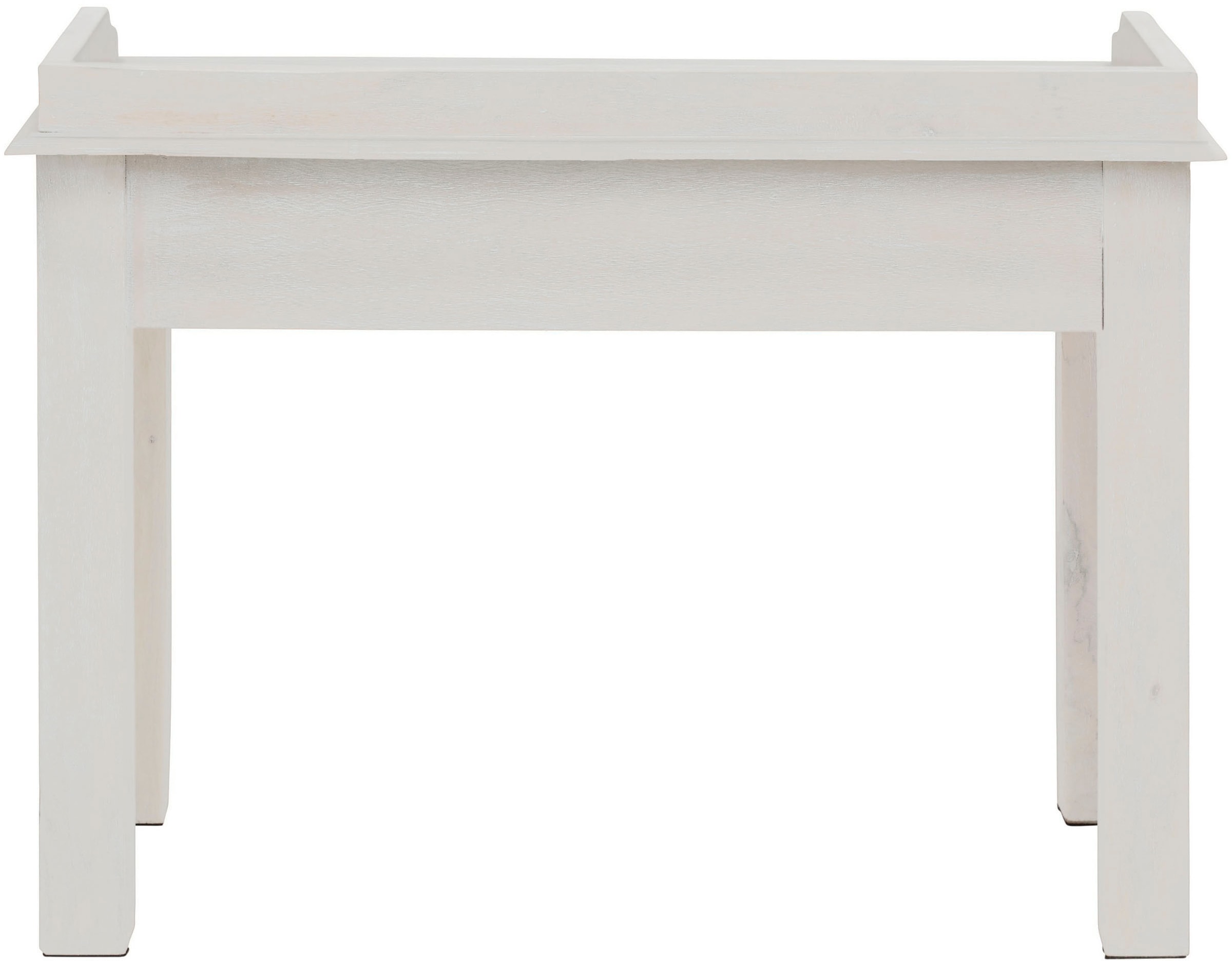 Mangoholz, versandkostenfrei Schreibtisch »Lavin«, cm dekorativen Schnitzereien, mit affaire Breite Home Handgefertigt, 111 auf