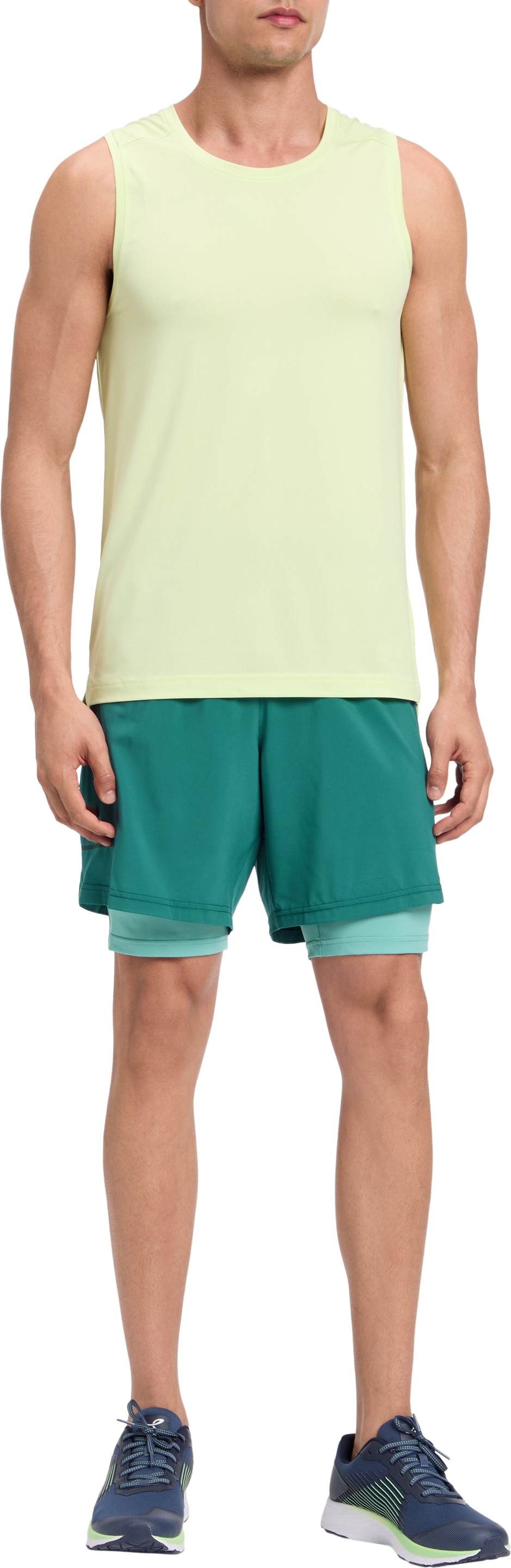 Energetics Laufshorts »HE.-SHORTS ALLEN VI M«  mit Reissverschlusstasche, kniefrei, gerade geschnitten