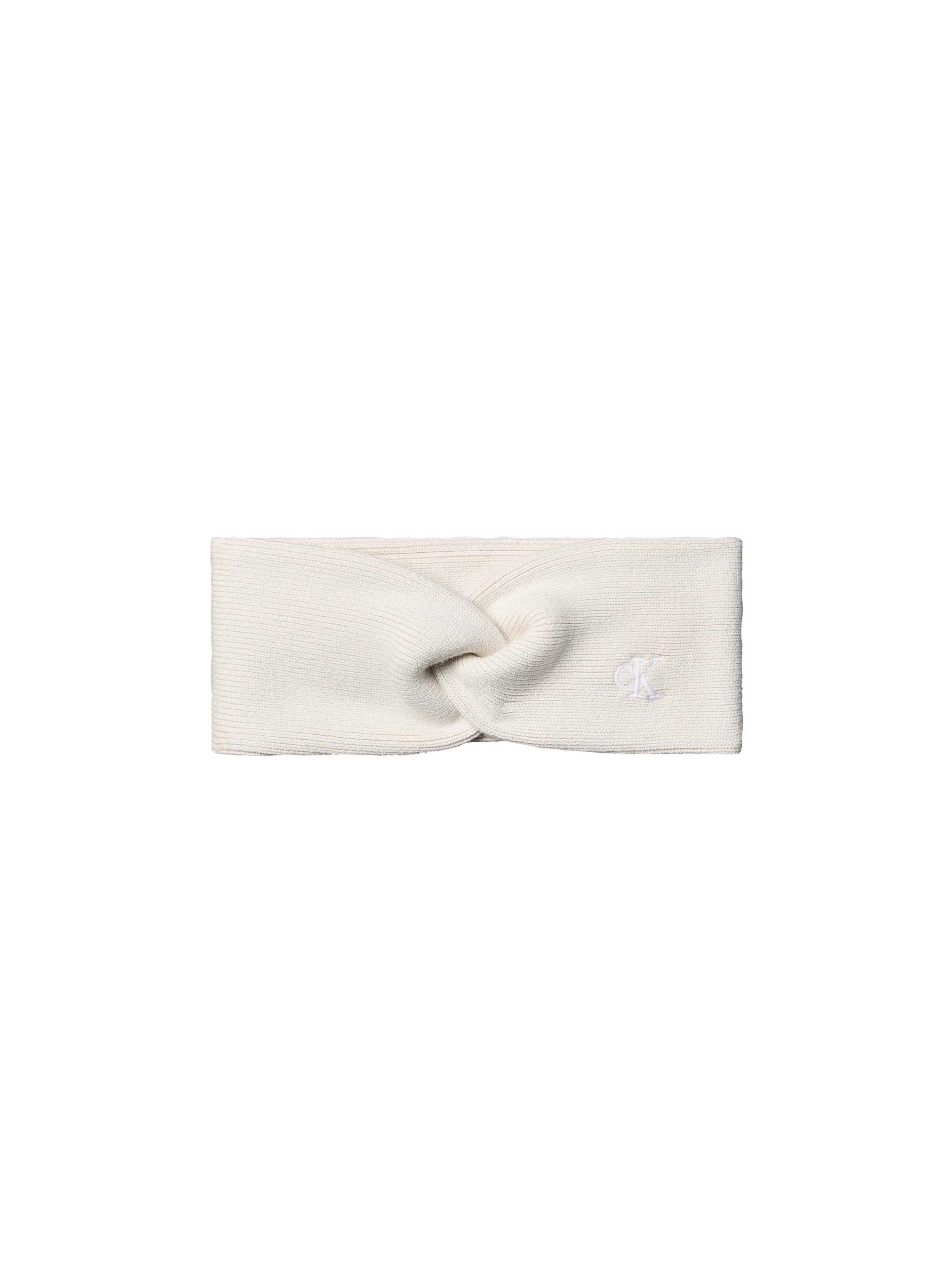 Image of Calvin Klein Jeans Stirnband "CK FINE RIB TWIST HEADBAND" aus weichem Strick
