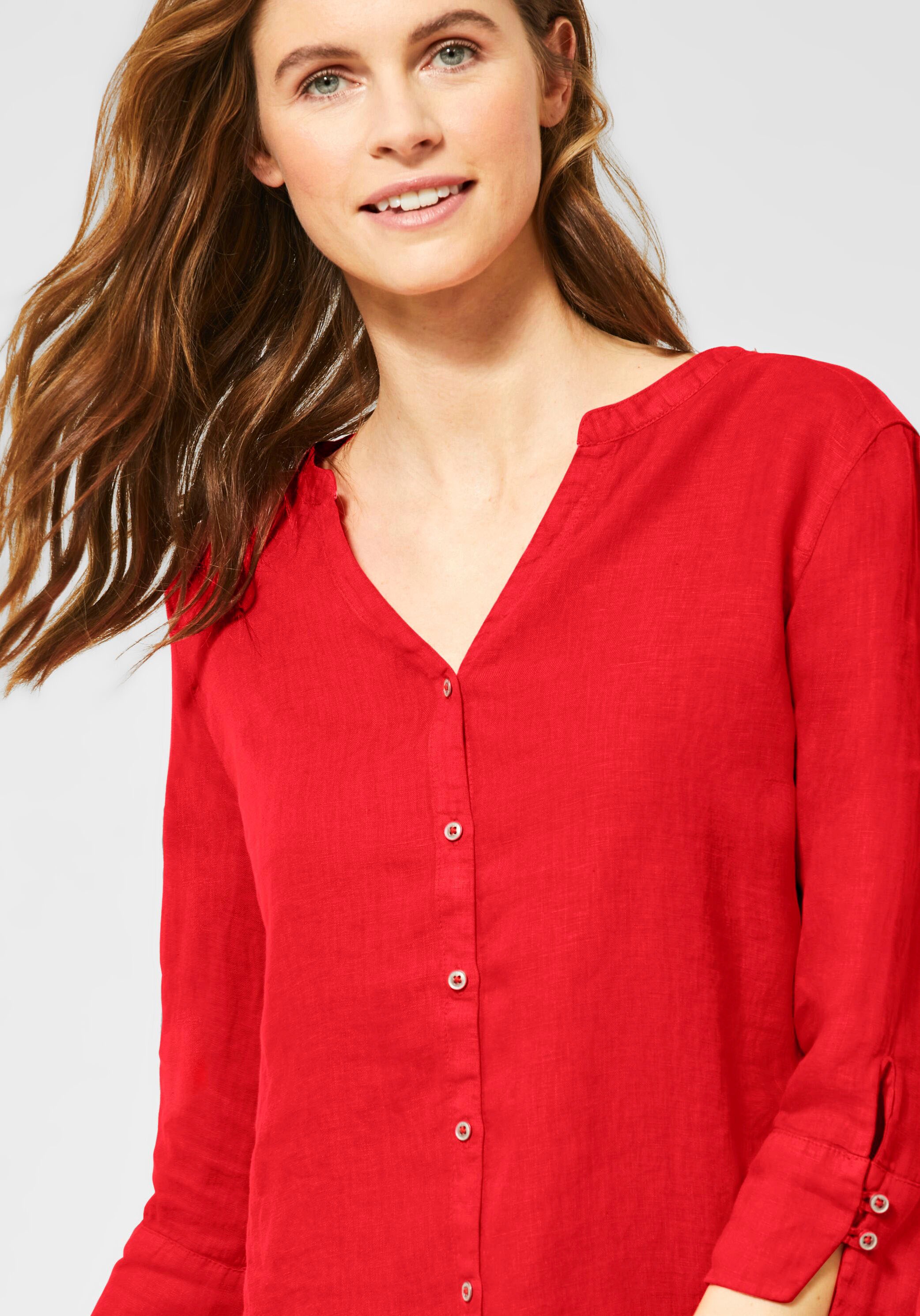 Image of Cecil Hemdbluse, aus Leinen mit 3/4-Ärmeln bei Ackermann Versand Schweiz