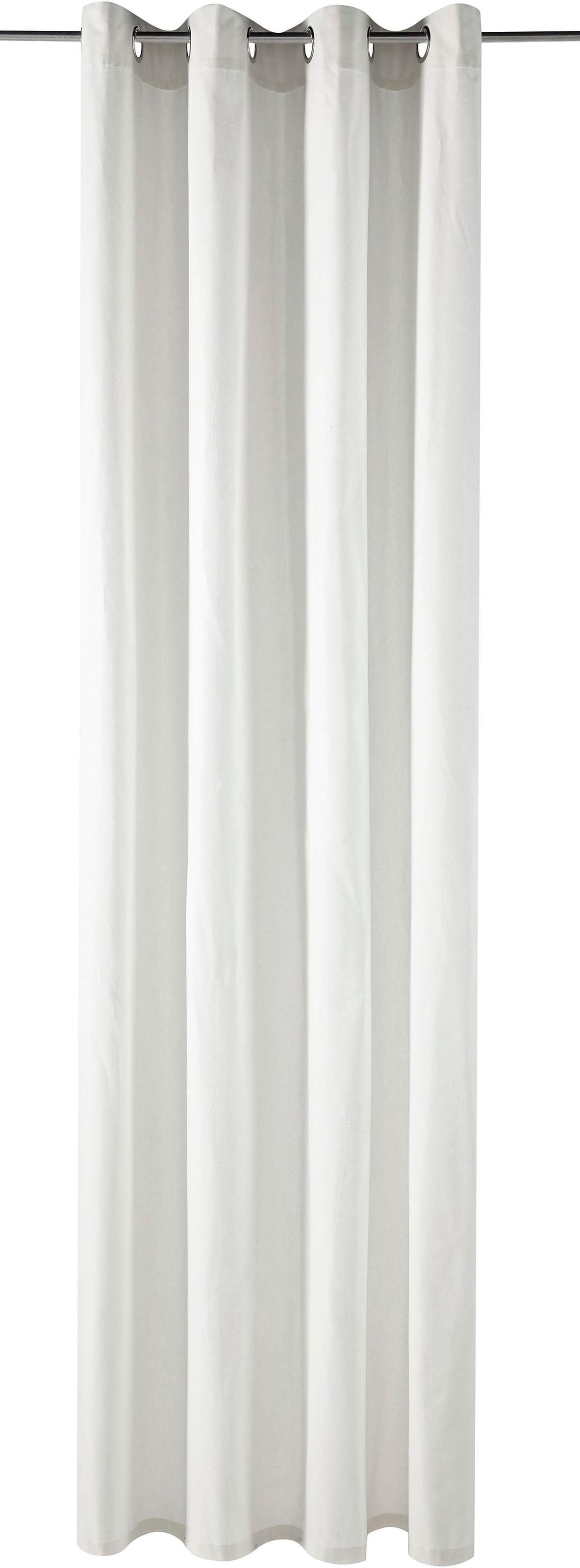 Image of GOODproduct Gardine »Lasse«, (1 St.), blickdicht, nachhaltig, Bio Baumwolle, gewebt, monochrom, basic bei Ackermann Versand Schweiz