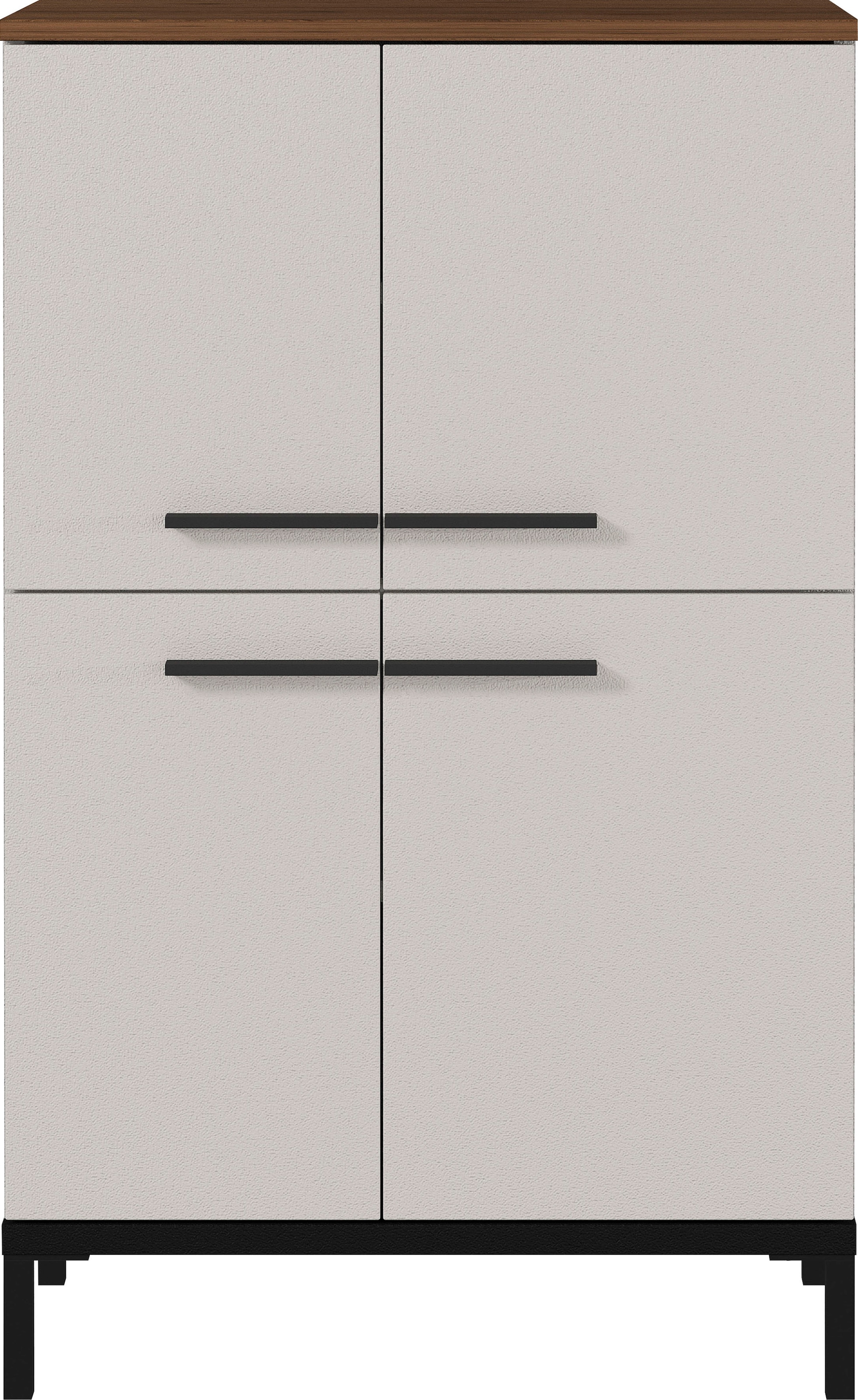 GERMANIA Armoire intermédiaire »Yonkers« Melaminharzbeschichtung, Hochwertige ABS-Kanten, Steggriffe