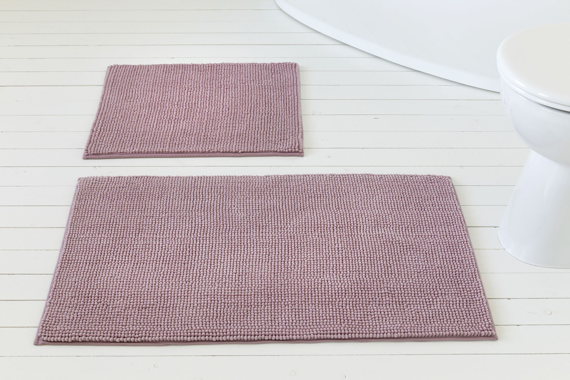 OTTO home Badematte "Kaelan, weicher Chenille" Höhe 14 mm rutschhemmend beschichtet fußbodenheizungsgeeignet Badvorleger, Badteppich weiches Chenille, pastellfarben, Badezimmer