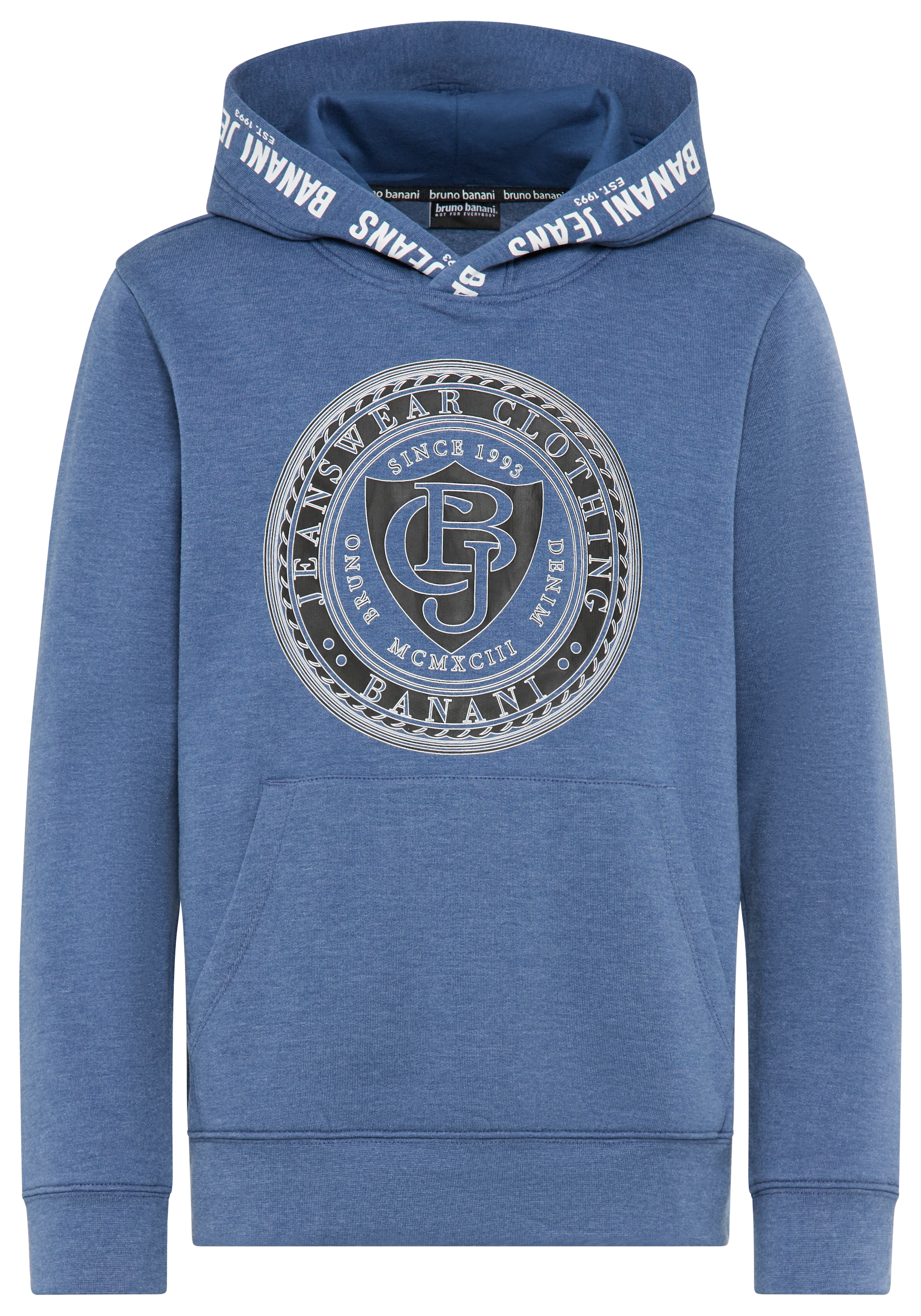 Bruno Banani Sweat à capuche »Hoodie mit Drucken« NEU: BRUNO BANANI für TEENS! Hoodie mit Logo-Drucken