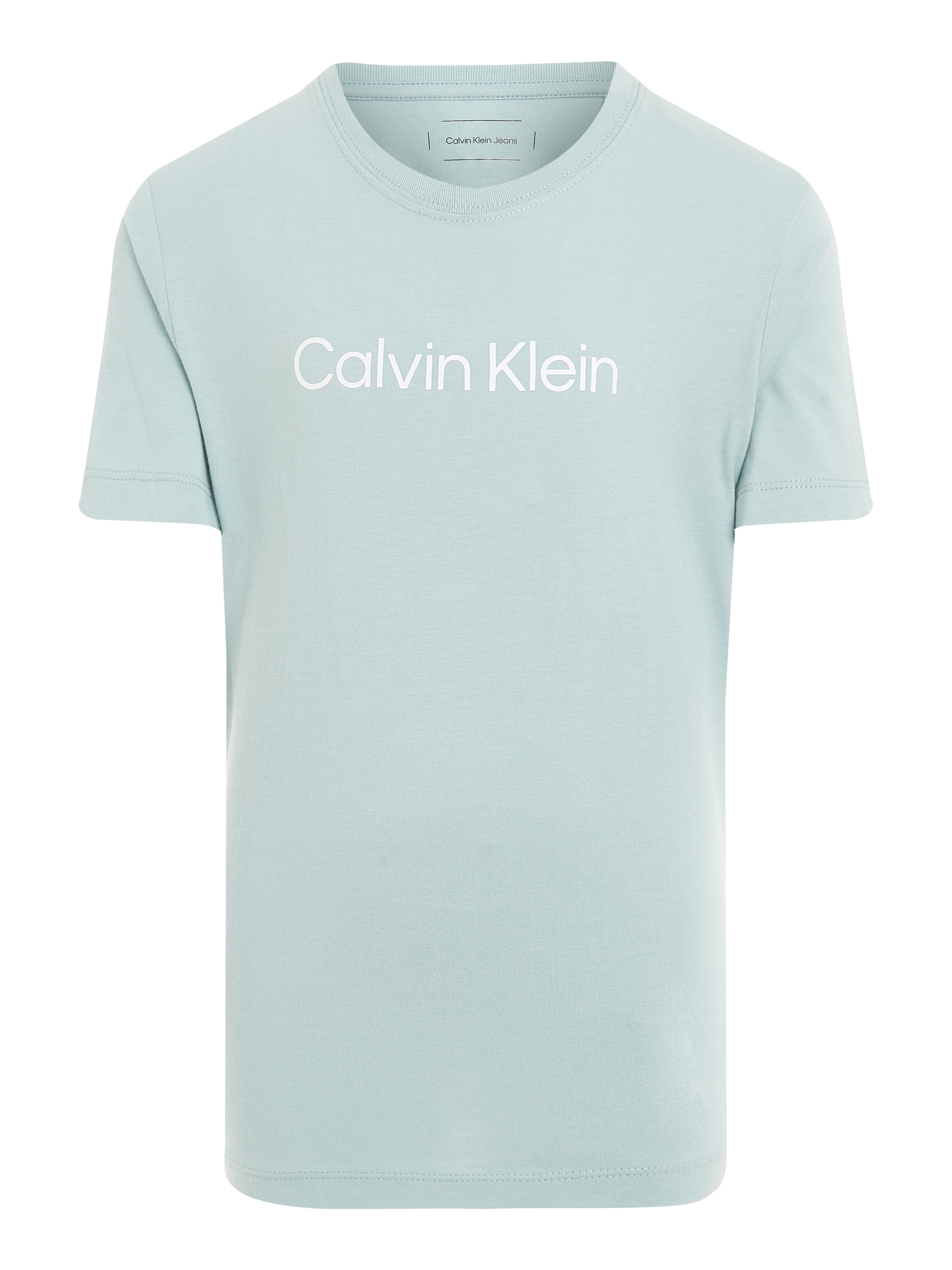 Calvin Klein Jeans Rundhalsshirt »INST. LOGO SS T-SHIRT«, für Kinder bis 16 Jahre und mit Logoschriftzug