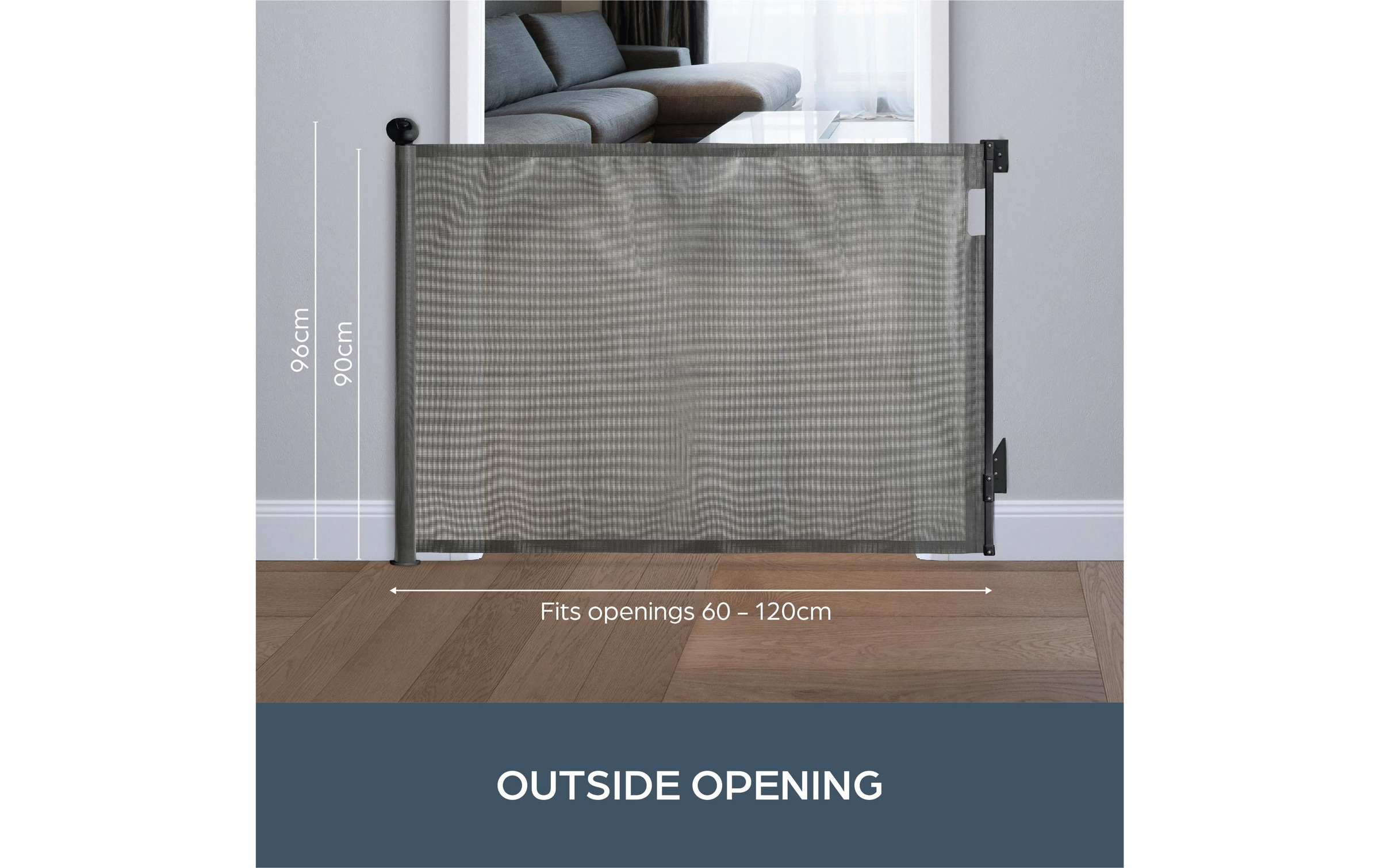 Dreambaby Türschutzgitter »Glide n Hide«