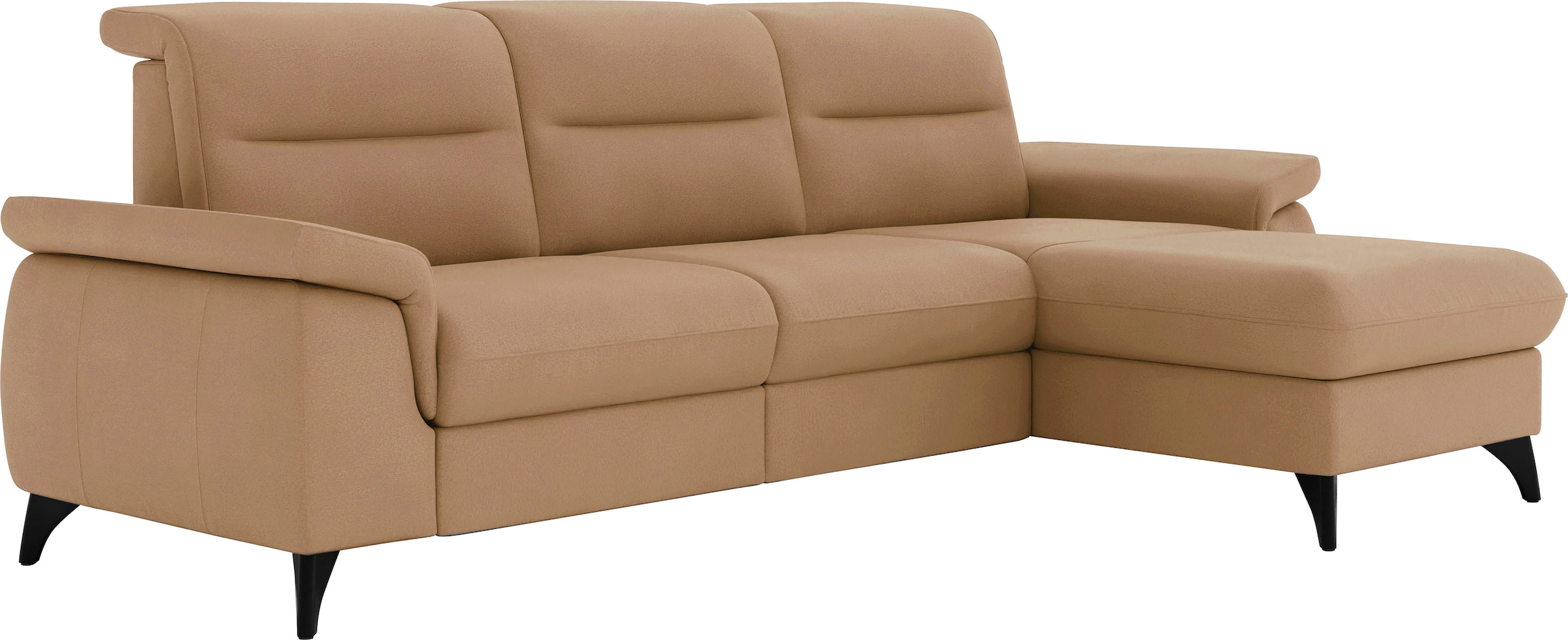 sit&more Canapé d'angle »Astoria L-Form« wahlweise mit motorischer Relaxfunktion