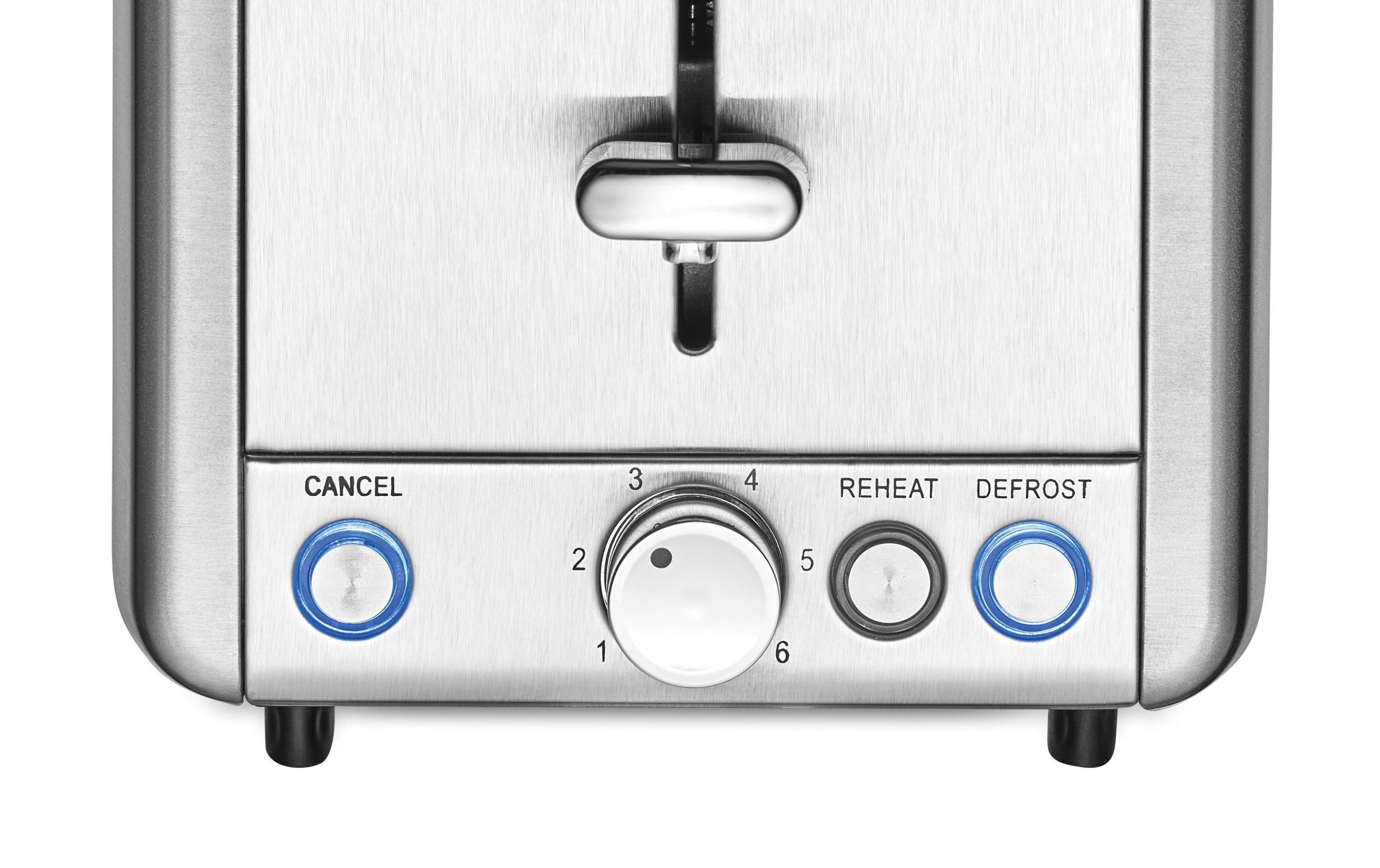 SOLIS OF SWITZERLAND Grille-pain »Steel 8002 Silberfarben« für 2 disques 925 W