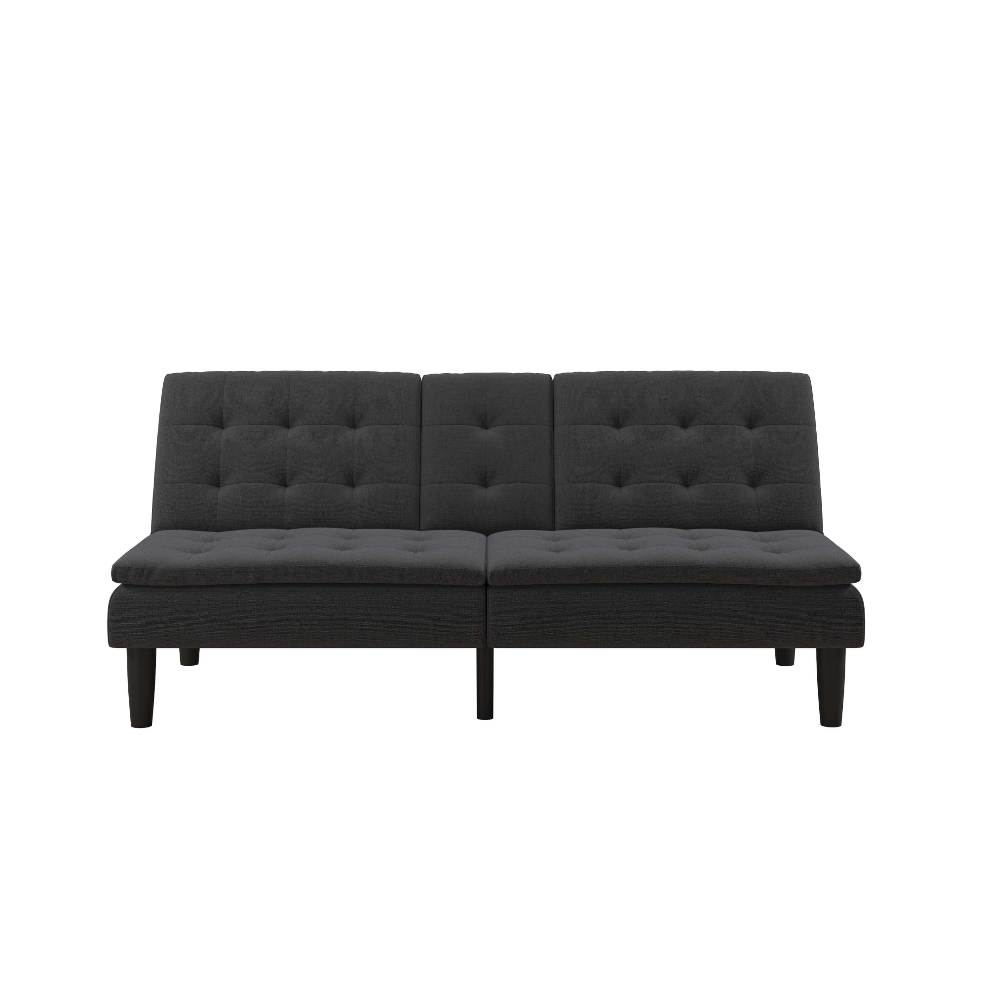Dorel Home Schlafsofa "MAINE, Kinosofa mit Relax- und Bettfunktion, 2 Getränkehalter," Liegefläche 190 x 110 cm, Webstoff und Kunstleder