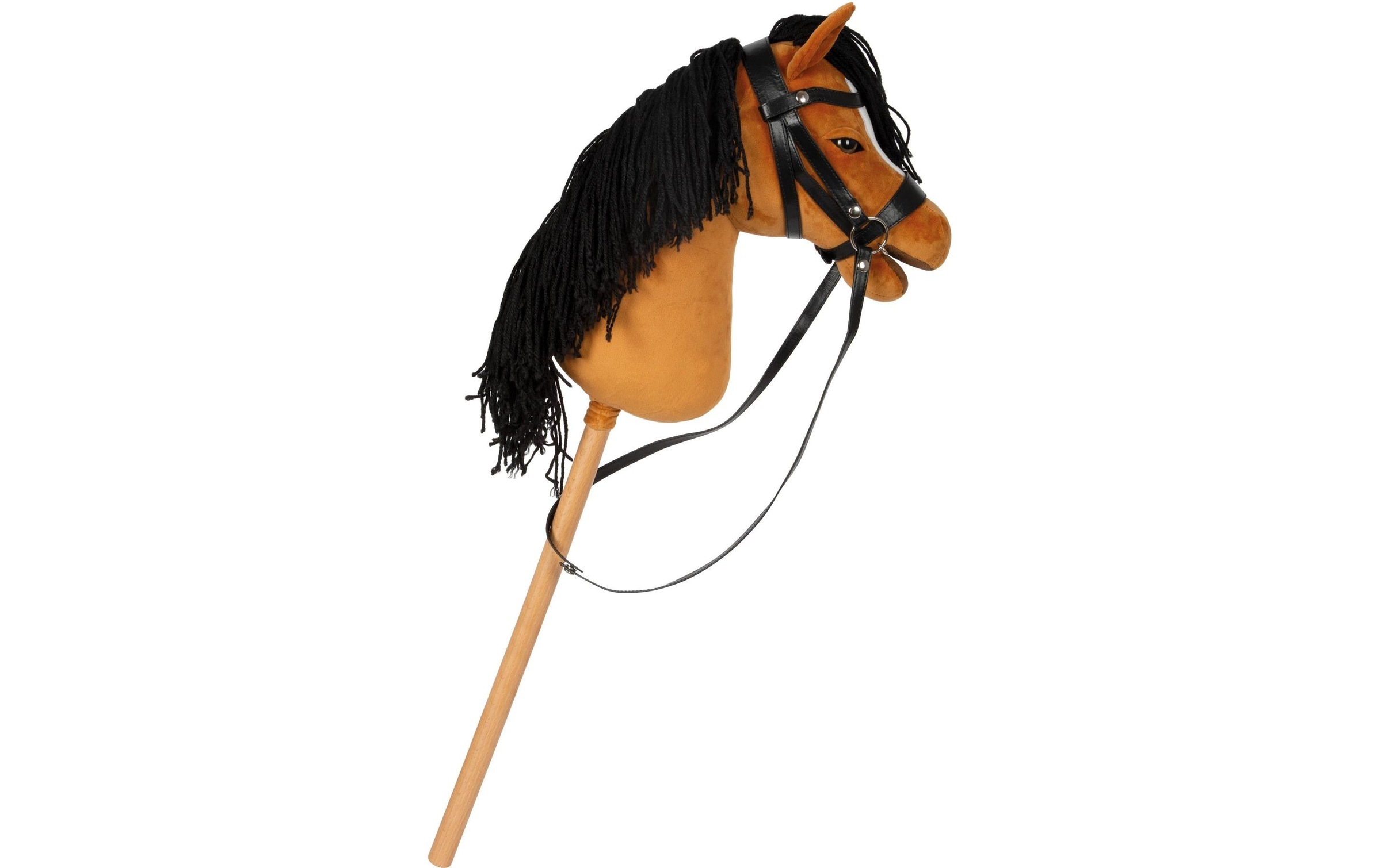 Image of Small Foot Steckenpferd "Hobby Horse Melodie" inkl. Halfter, Trense & Führstrick