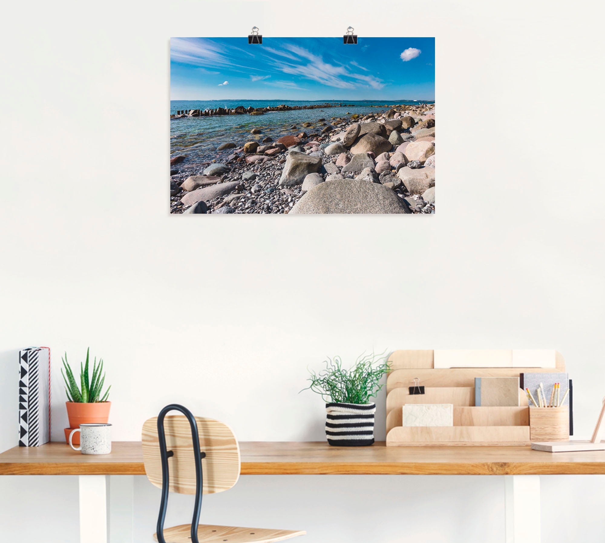 Artland Wandbild »Ostseeküste auf der Insel Rügen«, Küste, (1 St.), als Alubild, Outdoorbild, Leinwandbild, Poster in verschied. Grössen