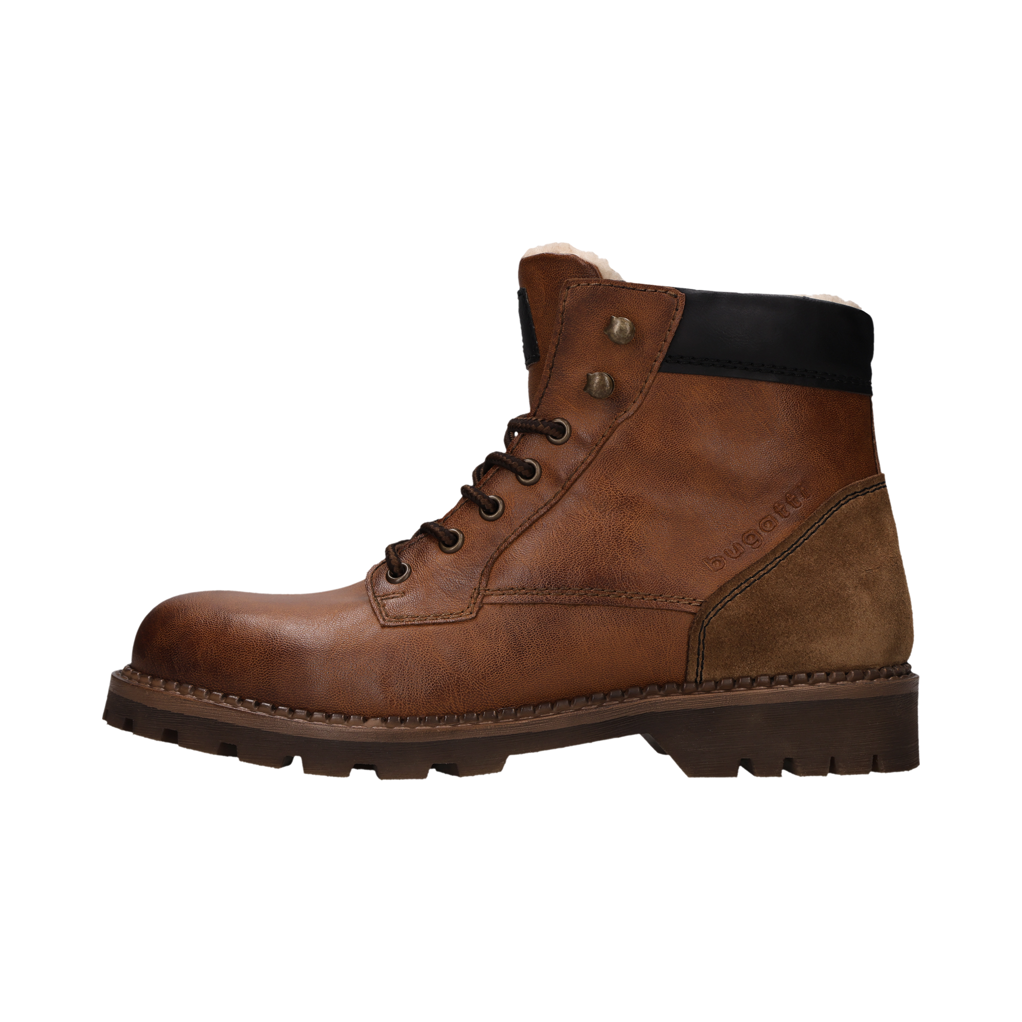 bugatti Bottines à lacets  Schnürstiefelette, Winterboots mit Warmfutter