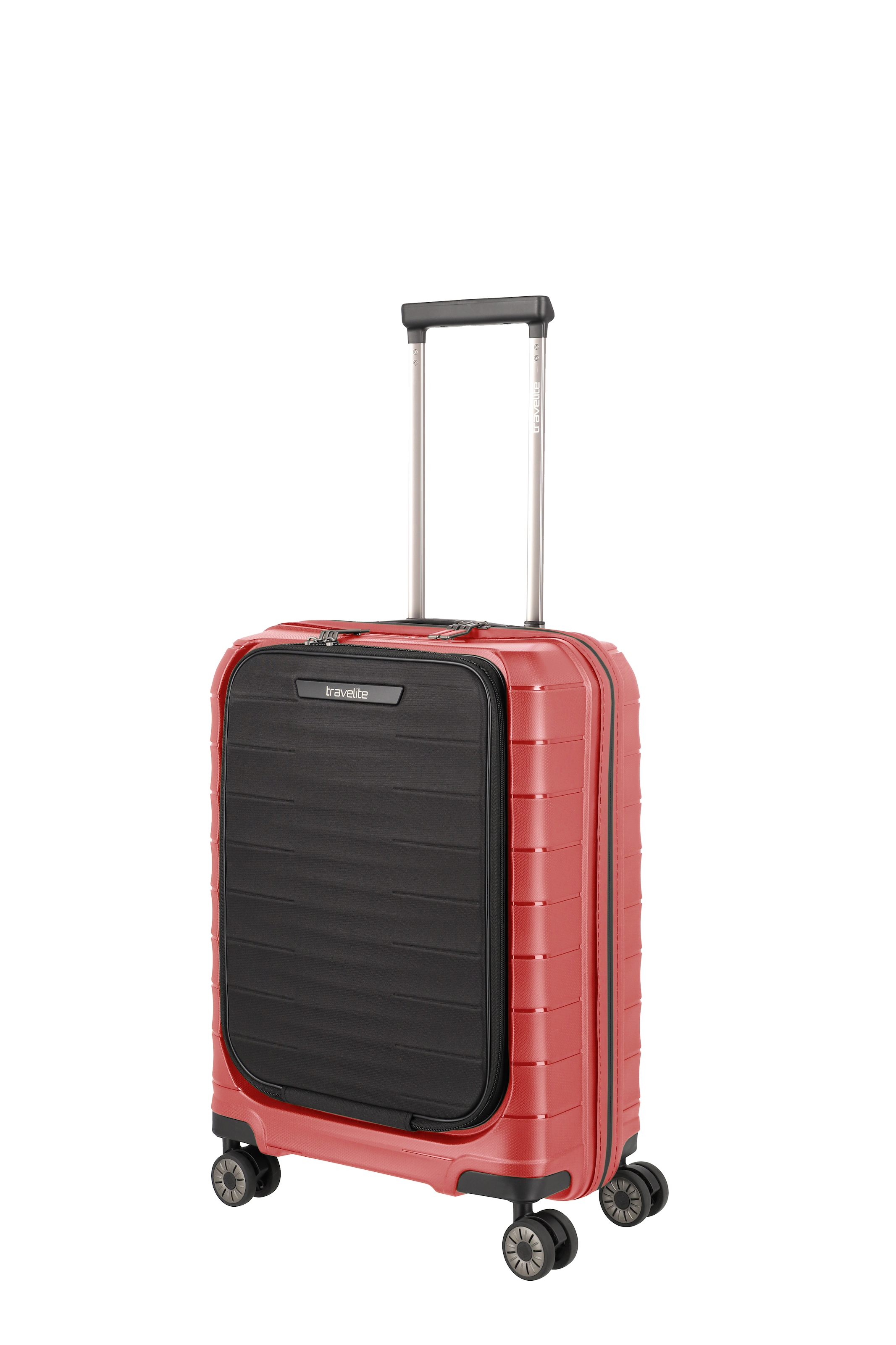 travelite Trolley »MOOBY Koffer Hartschale« 44 litre 4 Rollen avec serrure TSA et surface résistante aux rayures – léger et robuste