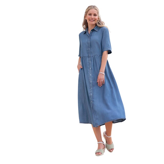 ♕ Inspirationen Hemdblusenkleid »Kleid« versandkostenfrei bestellen