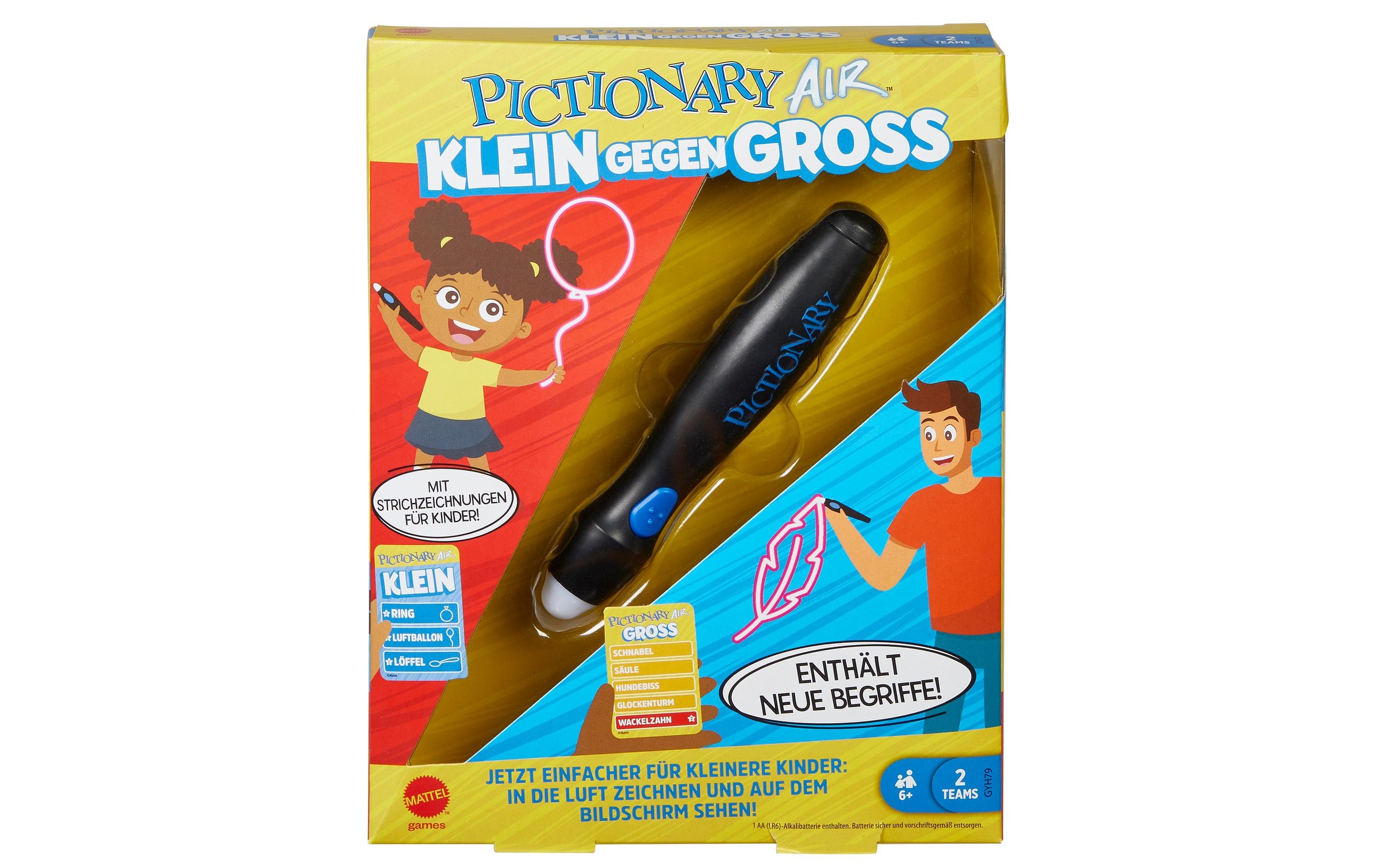 Image of Mattel games Spiel »Pictionary Air Klein gegen Gross« bei Ackermann Versand Schweiz