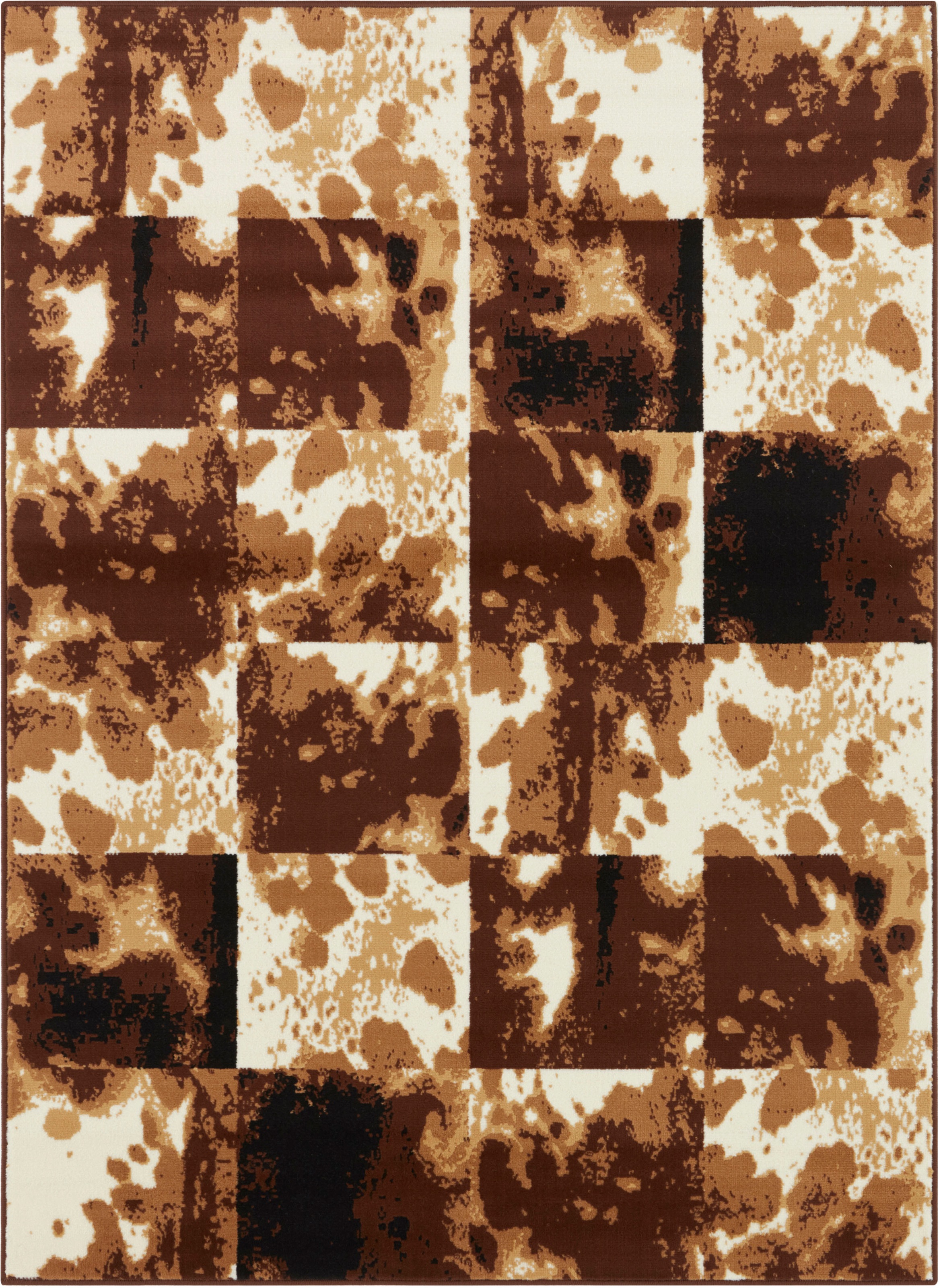 Image of Home affaire Teppich »Theodore«, rechteckig, 8 mm Höhe, Kurzflor, Patchwork Design, kräftige Farben, Wohnzimmer, Schlafzimmer, Robust, Pflegeleicht bei Ackermann Versand Schweiz