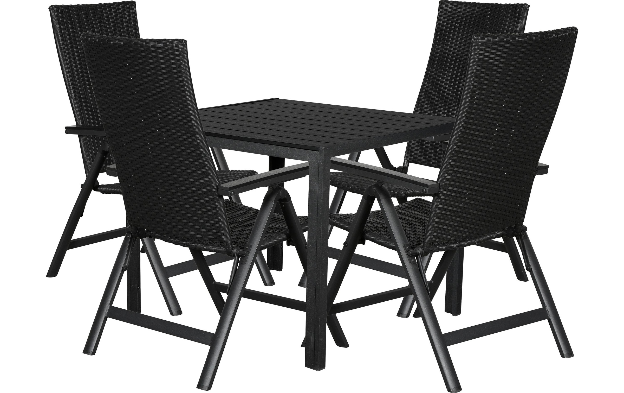 Schou Table de jardin »Noah 90 x 90cm« Gartentisch mit wetterfestem Gestell und pflegeleichter Tischplatte