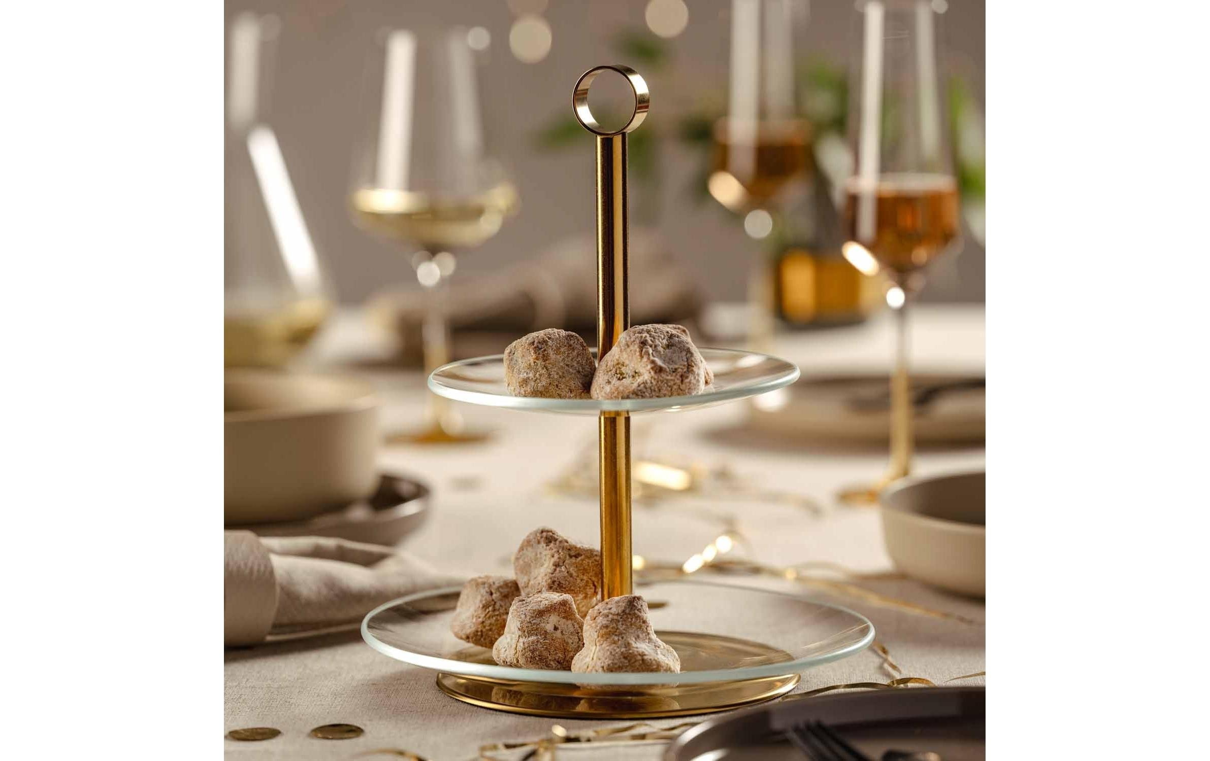 LEONARDO Etagere »Etagere Cena 2-teilig, 35 cm« 2-stöckige Etagere