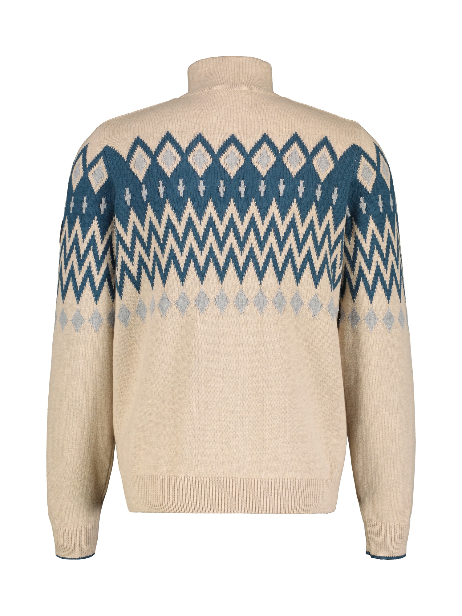 LERROS Strickpullover »LERROS Troyer in Norweger-Design«