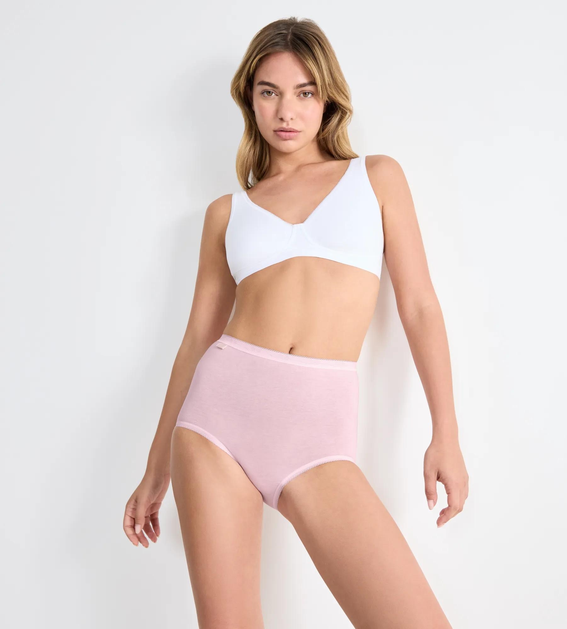 sloggi Maxislip »Basic+ Maxi« 4er Pack,  perfekter Sitz, besonders weiche Nähte, Cotton-Mix, Multipack