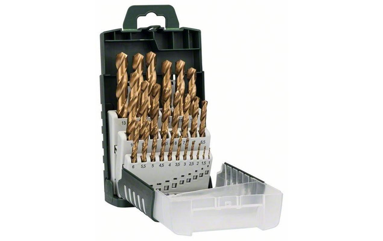 Image of BOSCH Metallbohrer "HSSTiN" 25 Stk. tlg.