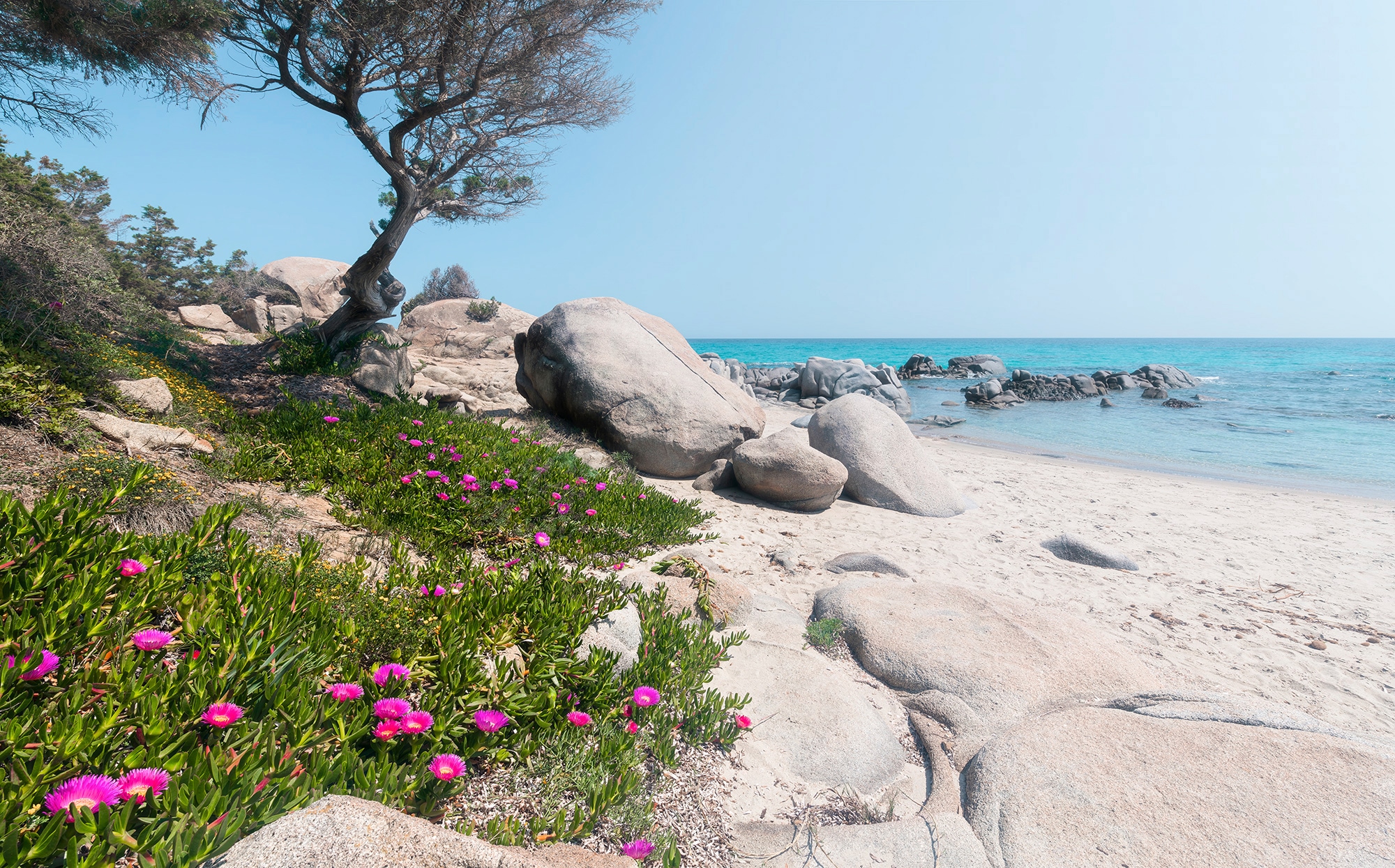 Image of Komar Vliestapete "Digitaldruck Vlies - Mediterrane Träume - Grösse 450 x 280 cm" bedruckt glatt Wohnzimmer, Schlafzimmer