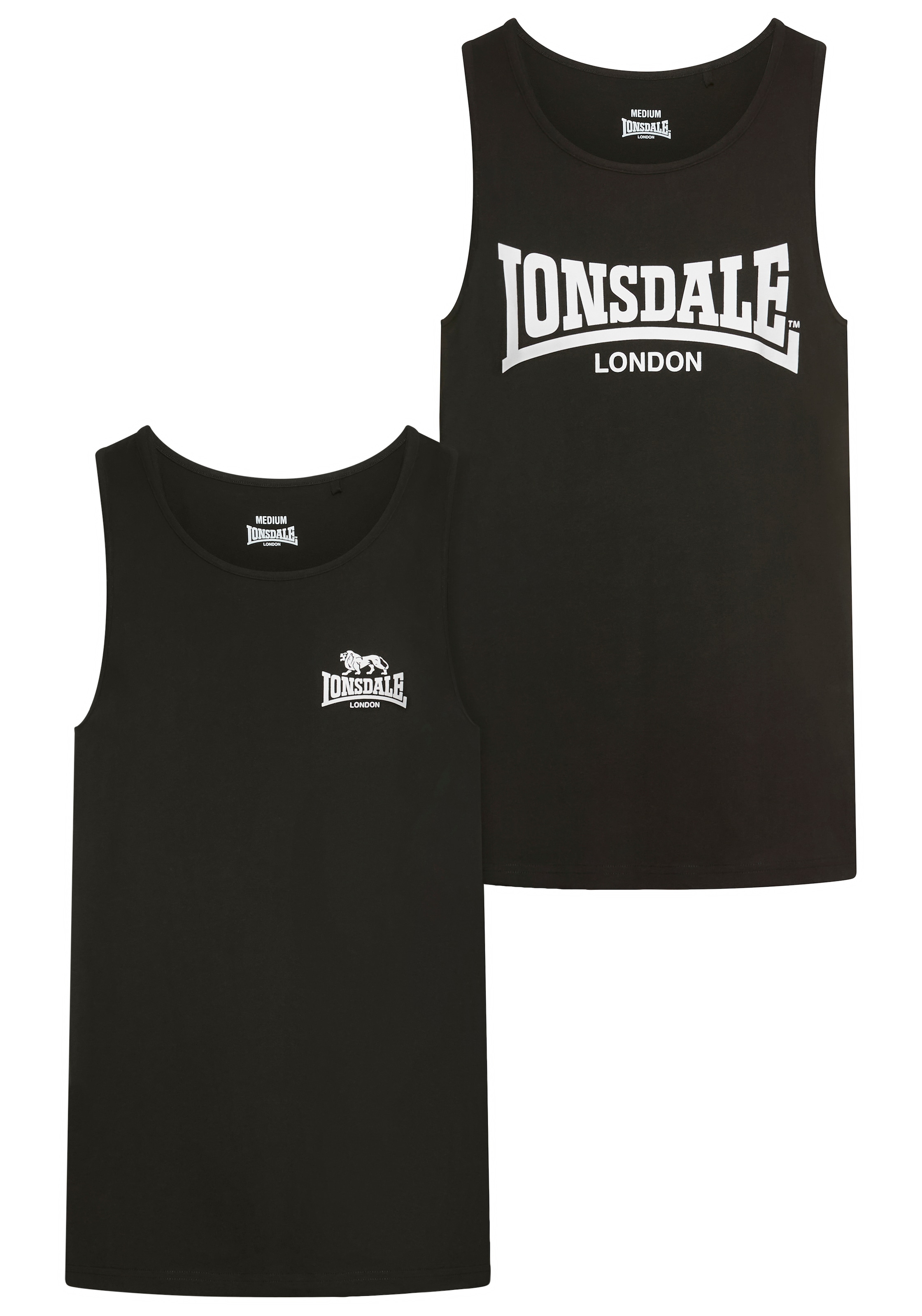 Image of Lonsdale Tanktop "TUGHALL" Packung, 2er-Pack, 2 Stk.