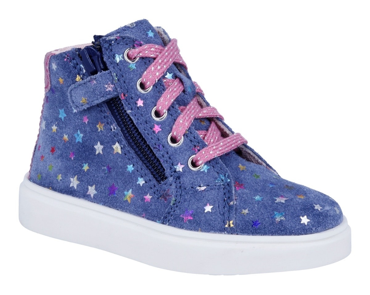 Image of Richter Sneakerboots "Flora" Kinderschuh, Schnürer mit WMS, Grössenschablone zum Download