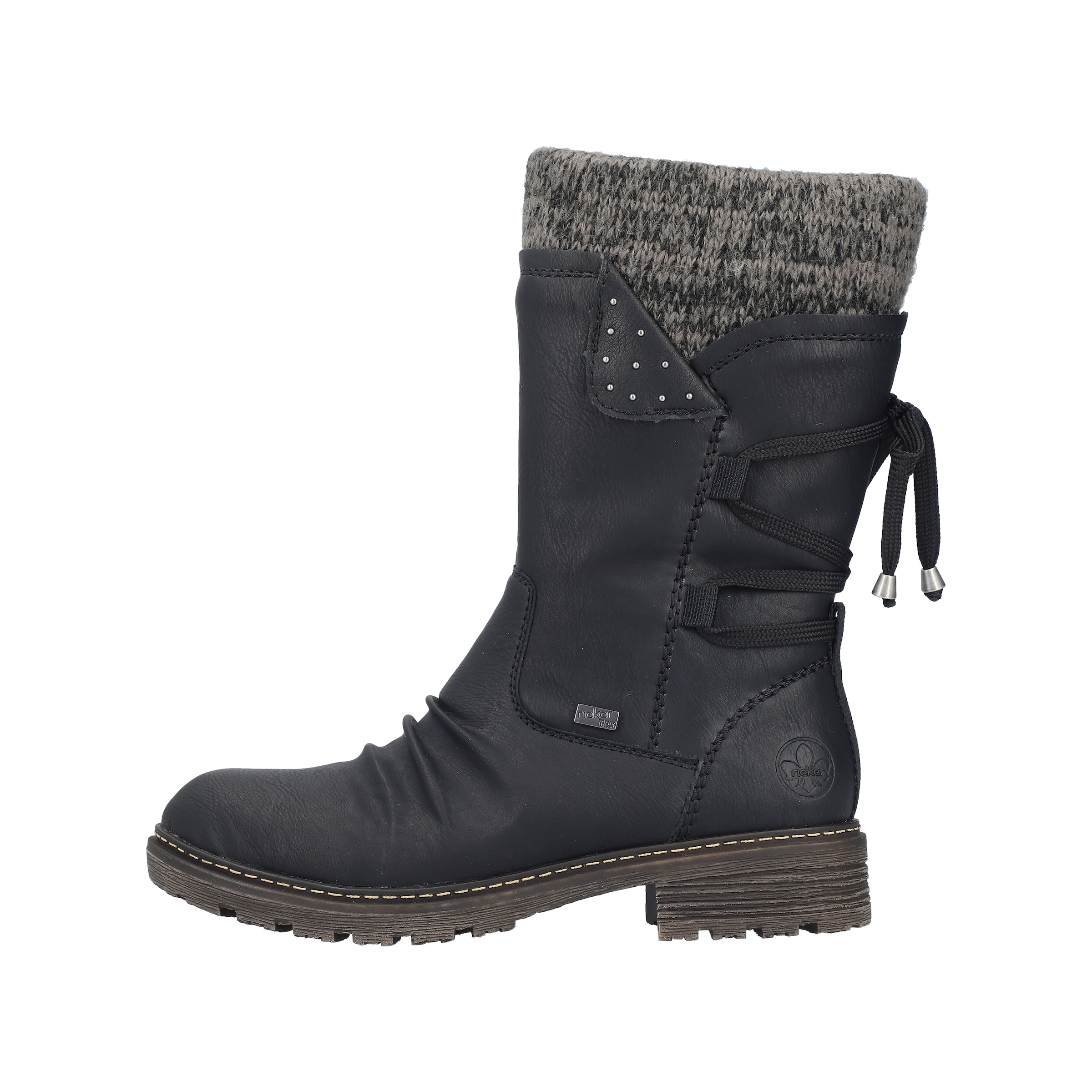 Rieker Winterstiefel  , Winterboots, Profilsohle, Warmfutter, mit Rieker-TEX