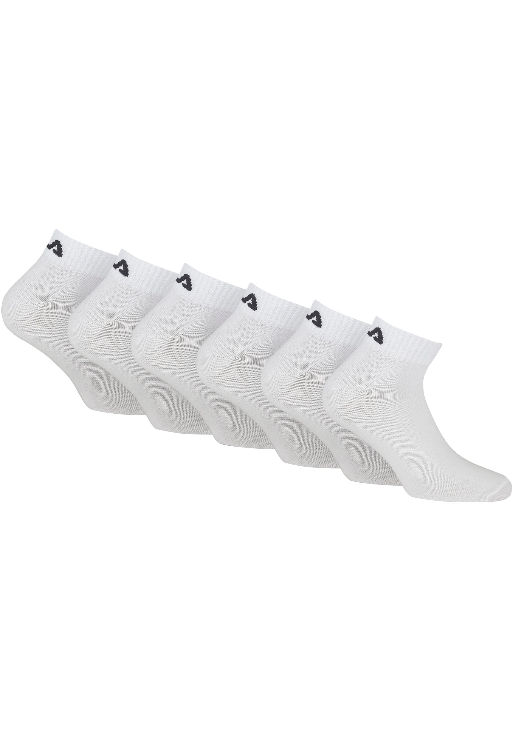 Fila Kurzsocken, (6er Pack), mit verstärkter Ferse