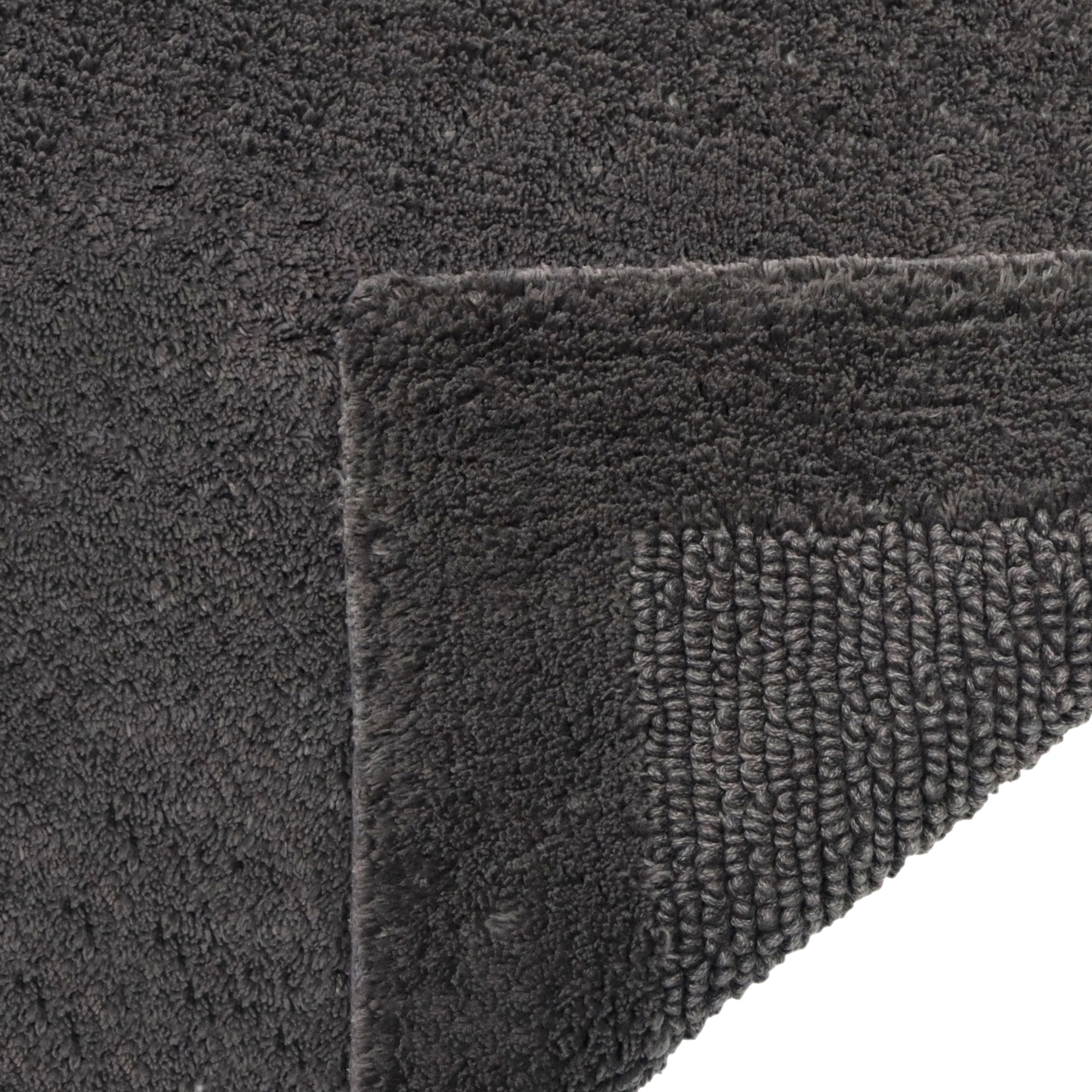 my home Badematte »Kapra, Badvorleger, Badezimmer Teppich«, beidseitig nutzbar-fussbodenheizungsgeeignet-strapazierfähig, mit Bordüre, Badteppich, Badematte, Baumwolle