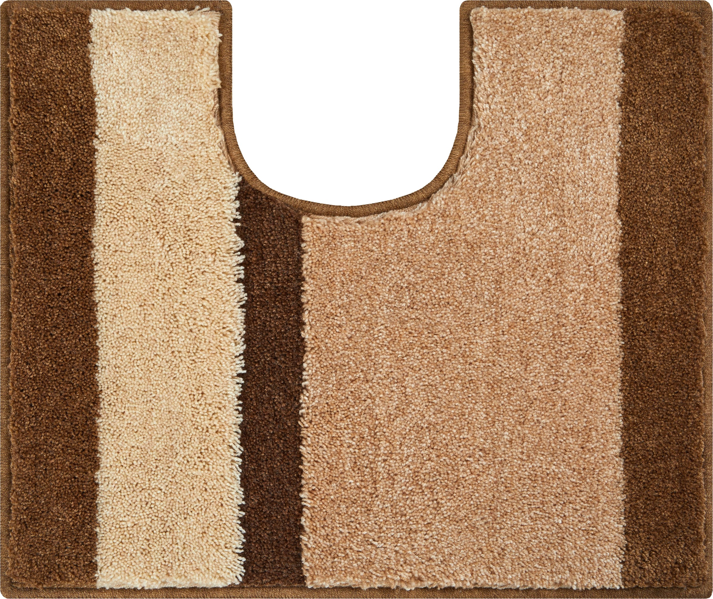 Grund Badematte »Room«, rutschhemmend beschichtet, fussbodenheizungsgeeignet, besonders dichter Flor, Badematte mit Streifen