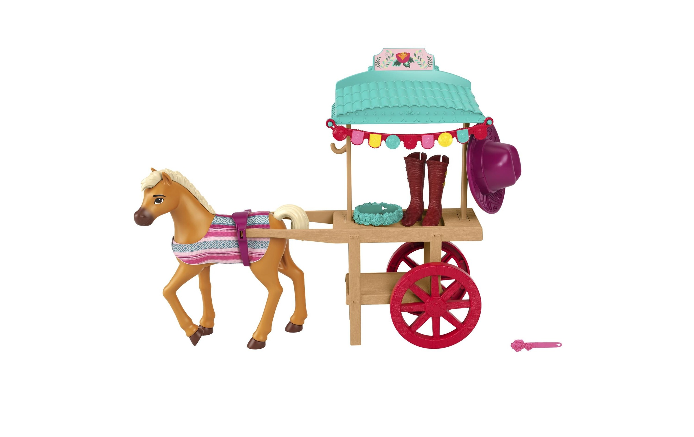 Image of Mattel® Spielfigur »Spirit Festivalstand mit Snacks & Pony« bei Ackermann Versand Schweiz