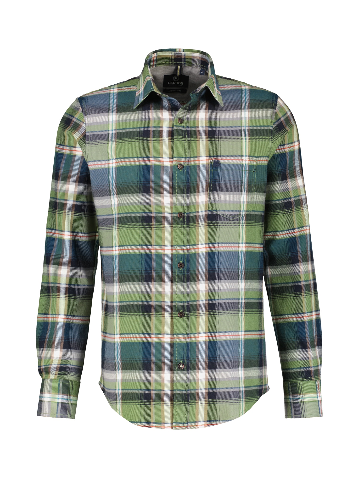 LERROS Chemise à carreaux »Herrenhemd in Karo-Flanellqualität«