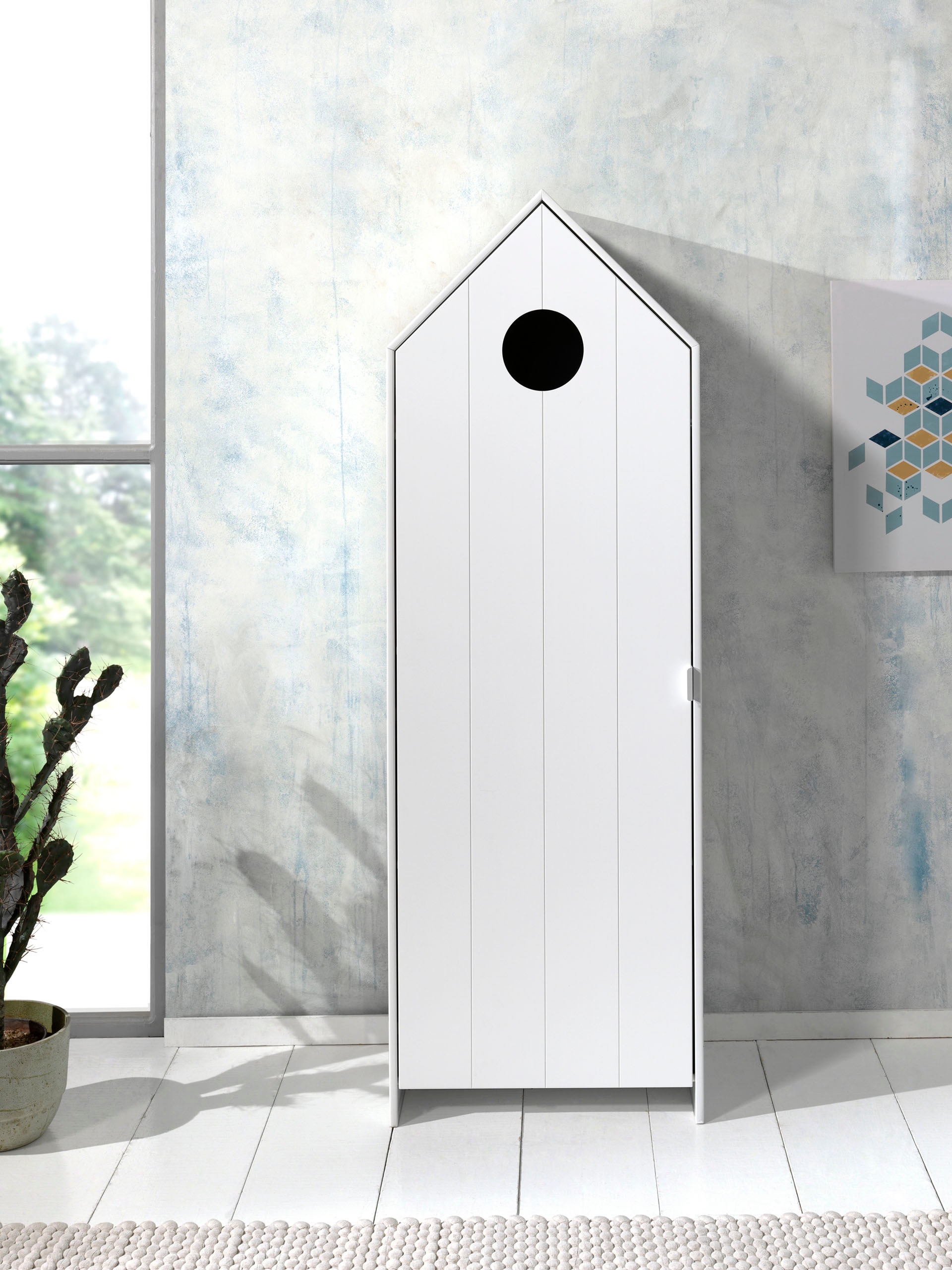 Vipack Kleiderschrank »Casami, mit Soft-Close, viel Stauraum, TOP modern« B/H/T ca. 57,6x171,3x37cm, verschiedene Farben, Strandhaus-Optik,  als Kleider-/Wäscheschrank nutzbar, universell einsetzbar