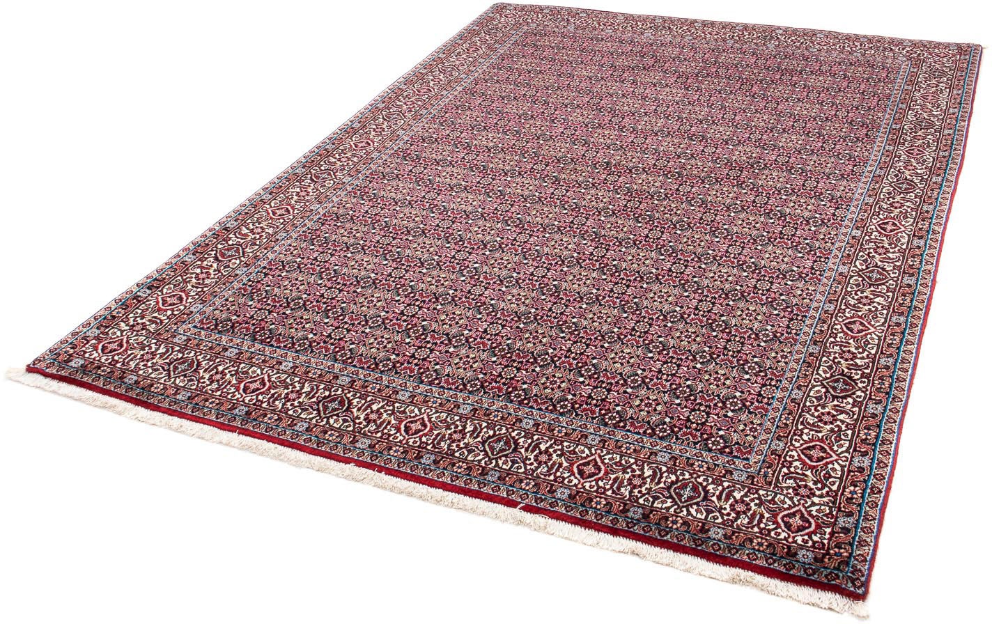 Image of morgenland Orientteppich »Perser - Bidjar - 232 x 168 cm - mehrfarbig«, rechteckig, 15 mm Höhe, Wohnzimmer, Handgeknüpft, Einzelstück mit Zertifikat bei Ackermann Versand Schweiz