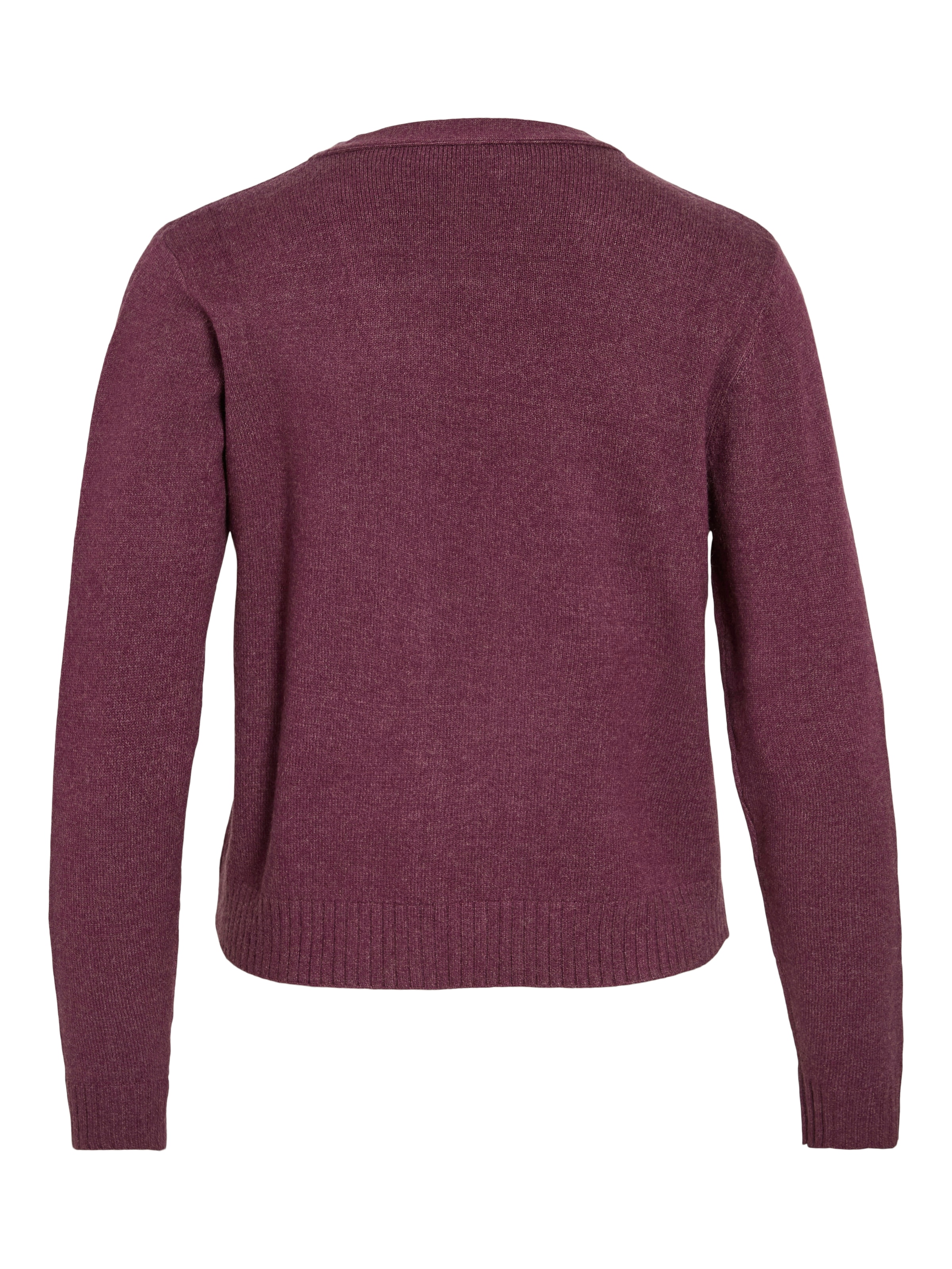 Vila Cardigan »VIRIL SHORT L/S KNIT CARDIGAN-NOOS« Materialmix, regular fit