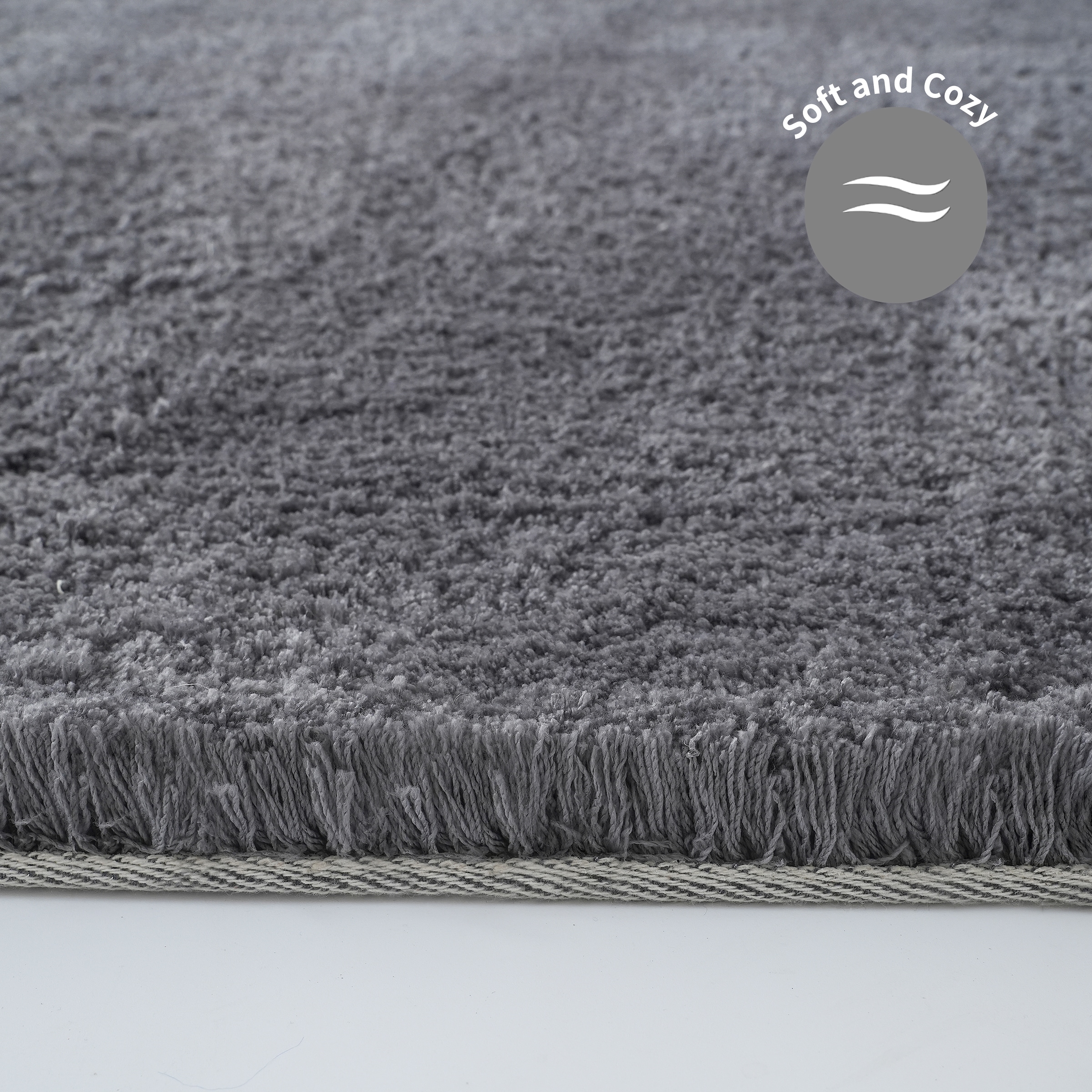 my home Hochflor-Läufer »Microfaser Teppich Magong, besonders weich, sehr feiner Flor«, rechteckig, 25 mm Höhe, uni Teppiche, Wohnzimmer, Schlafzimmer, Kinderzimmer, Flur, Brücke