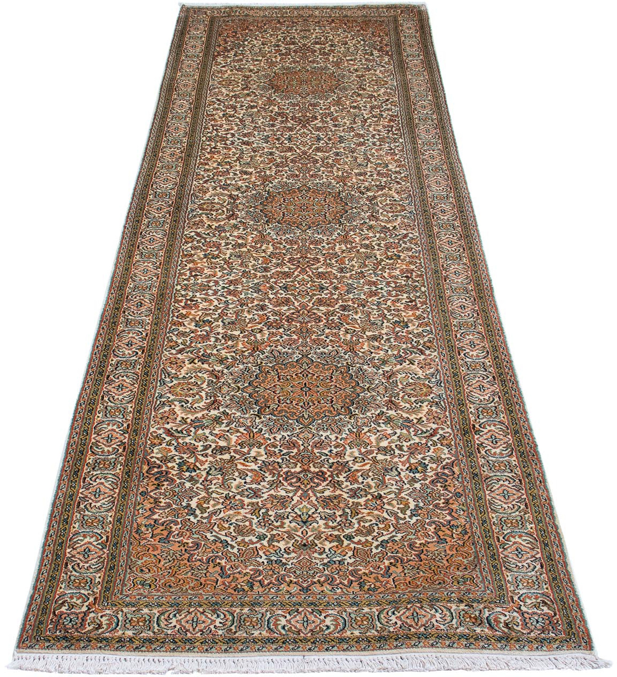Image of morgenland Seidenteppich »Seiden - Kaschmir Seide - 316 x 81 cm - beige«, rechteckig, 4 mm Höhe, Wohnzimmer, Handgeknüpft, Einzelstück mit Zertifikat bei Ackermann Versand Schweiz