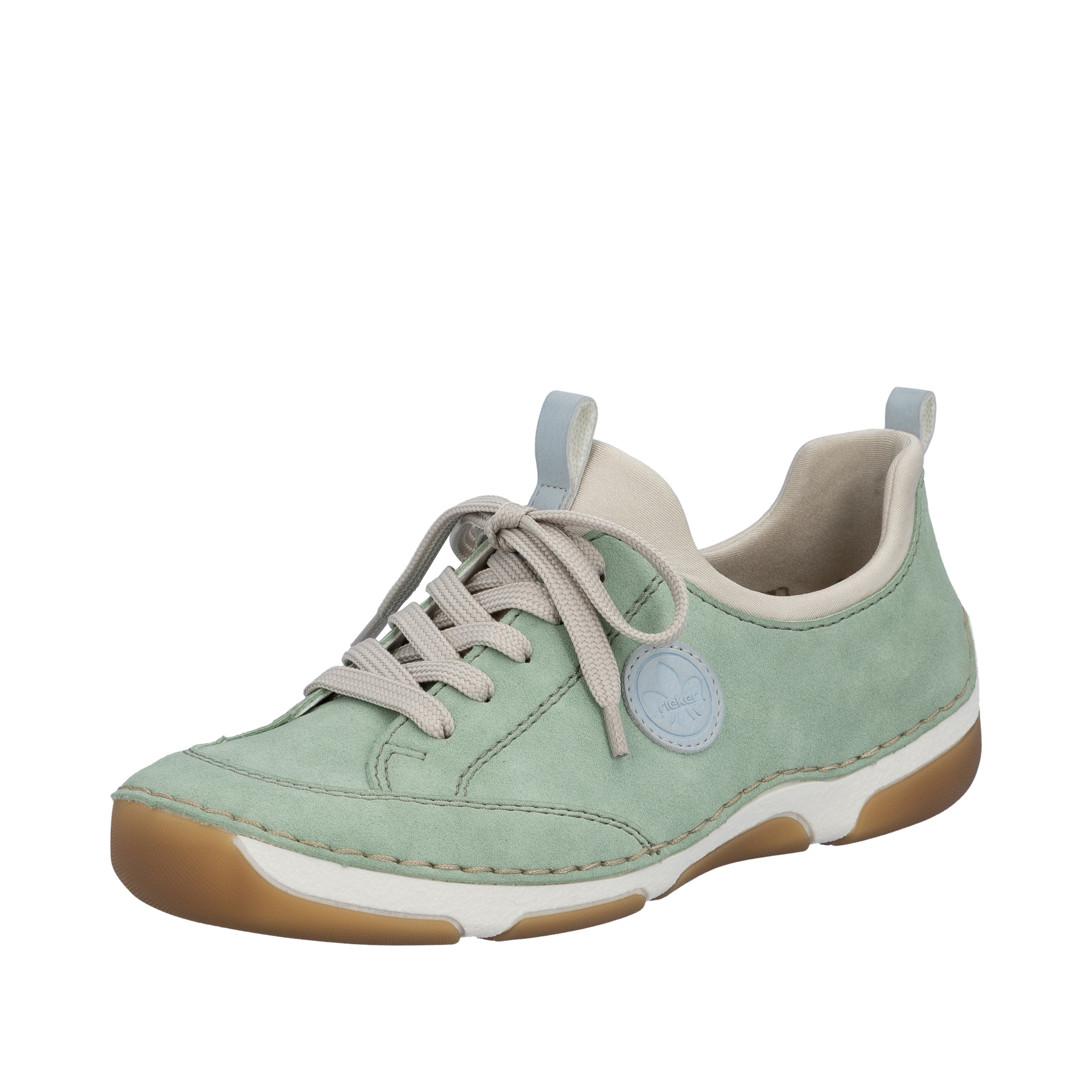Image of Rieker Slip-On Sneaker Slipper, Schlupfschuh, Freizeitsneaker aus Lederimitat
