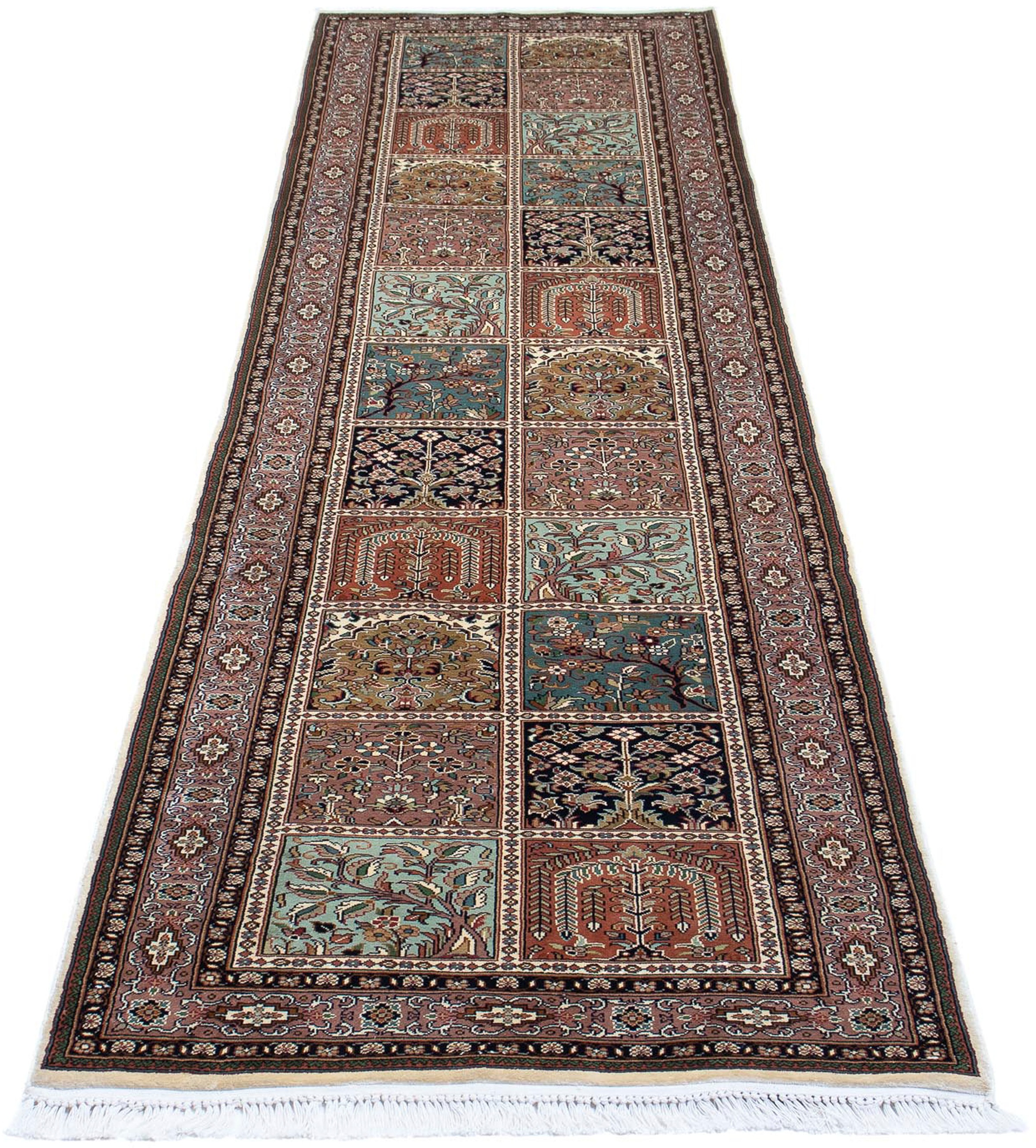 Image of morgenland Seidenteppich »Seiden - Kaschmir Seide - 302 x 74 cm - mehrfarbig«, rechteckig, 4 mm Höhe, Wohnzimmer, Handgeknüpft, Einzelstück mit Zertifikat bei Ackermann Versand Schweiz