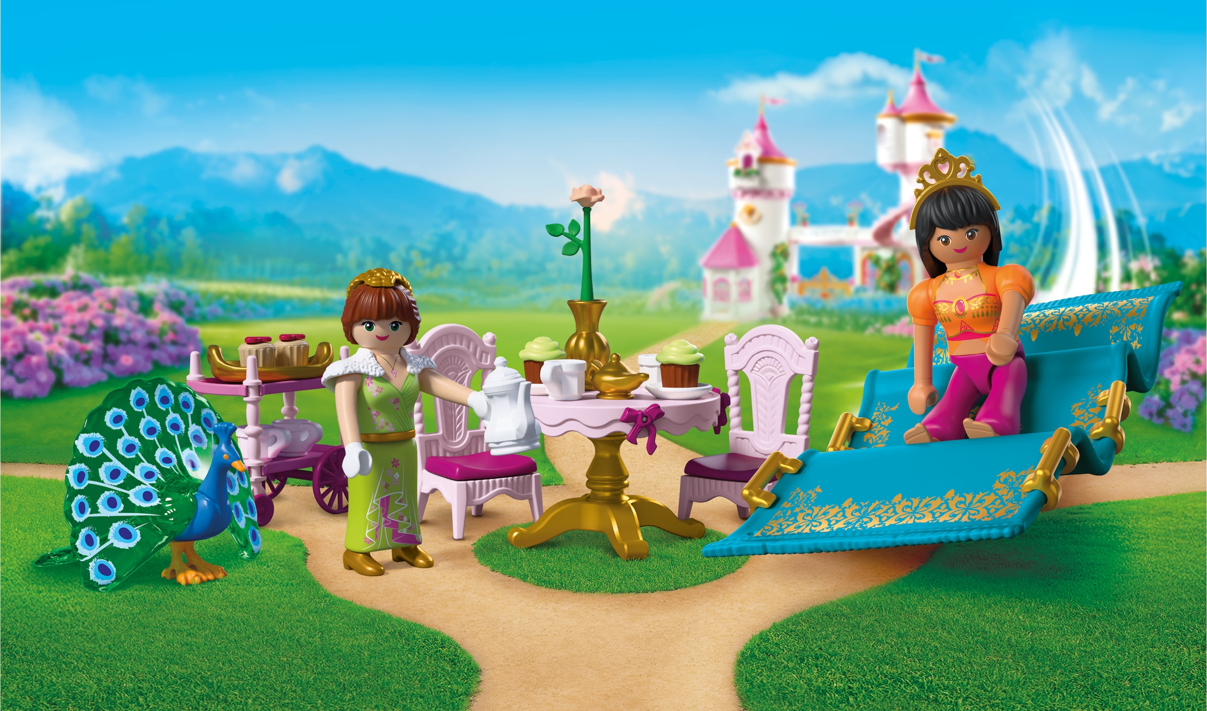 Playmobil® Jeu de construction »Besuch aus der Ferne (72054), Princess« Made in Europe
