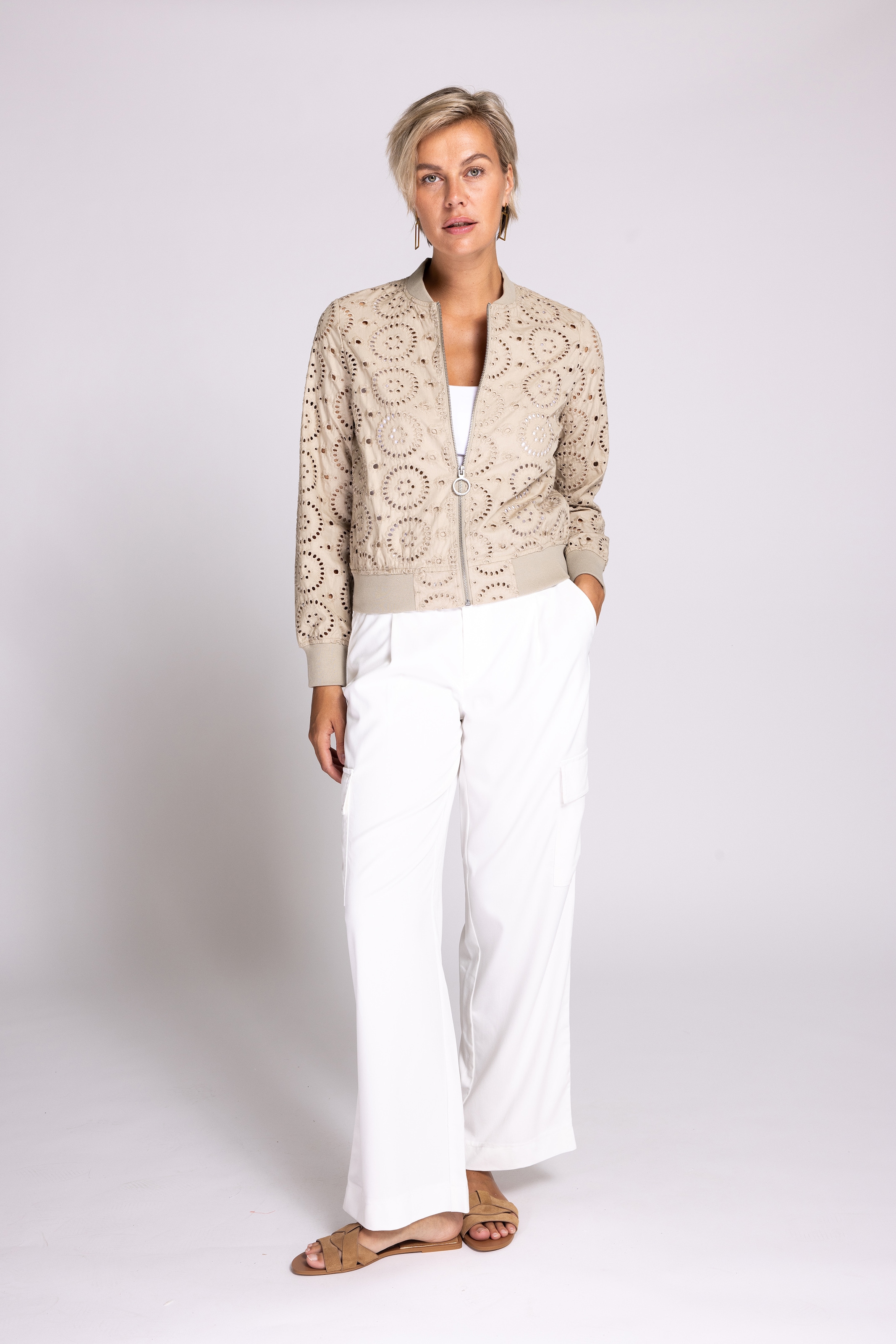 Zhrill Blouson, in Unifarbe
