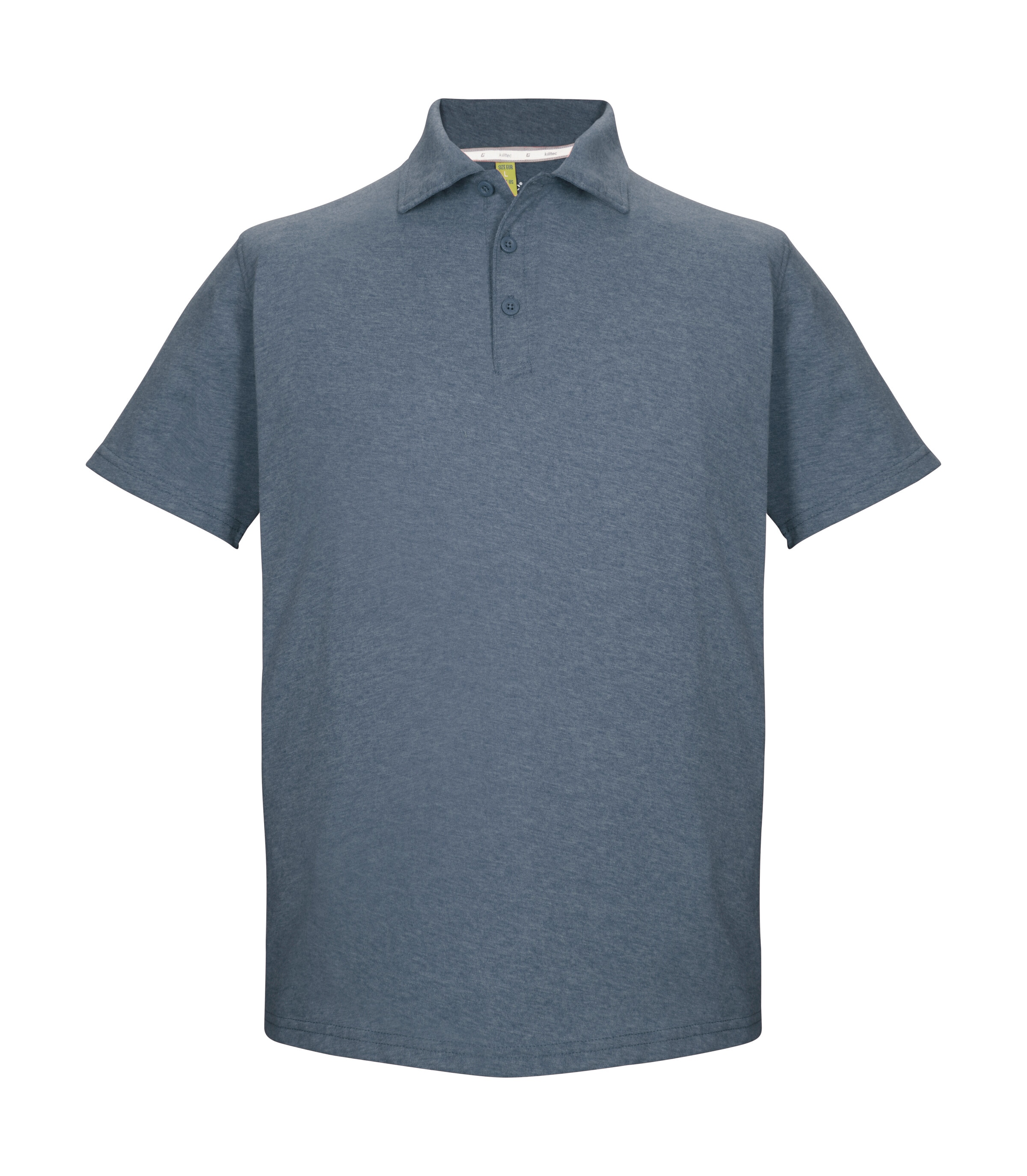 Image of Killtec Poloshirt "KOS 82 MN PLSHRT" Sportliches Herren Poloshirt mit Melange-Optik und Knopfleiste