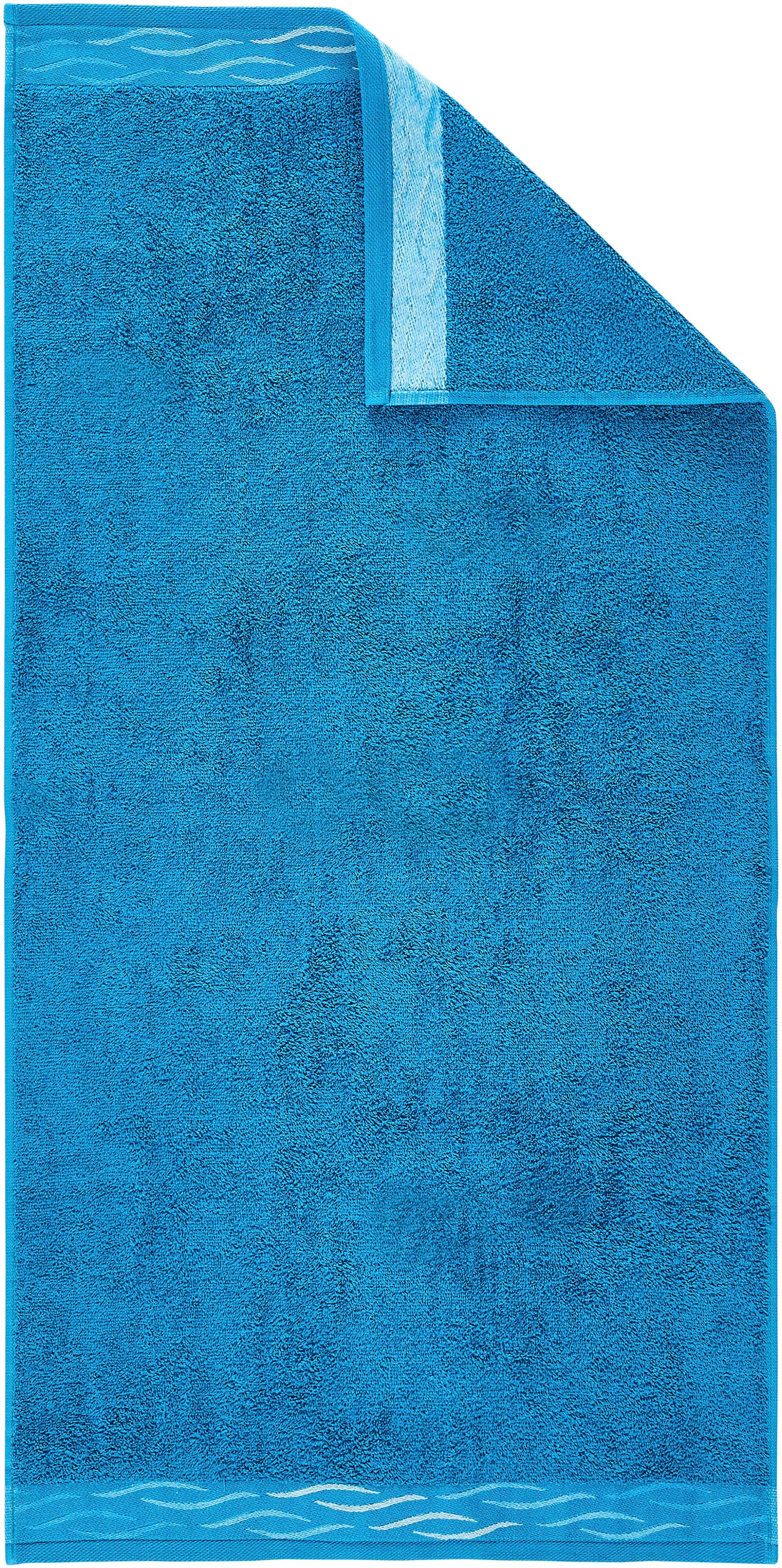 Dyckhoff Handtücher »Wave«, (Set, 2 St.), mit Jacquard-Bordüre