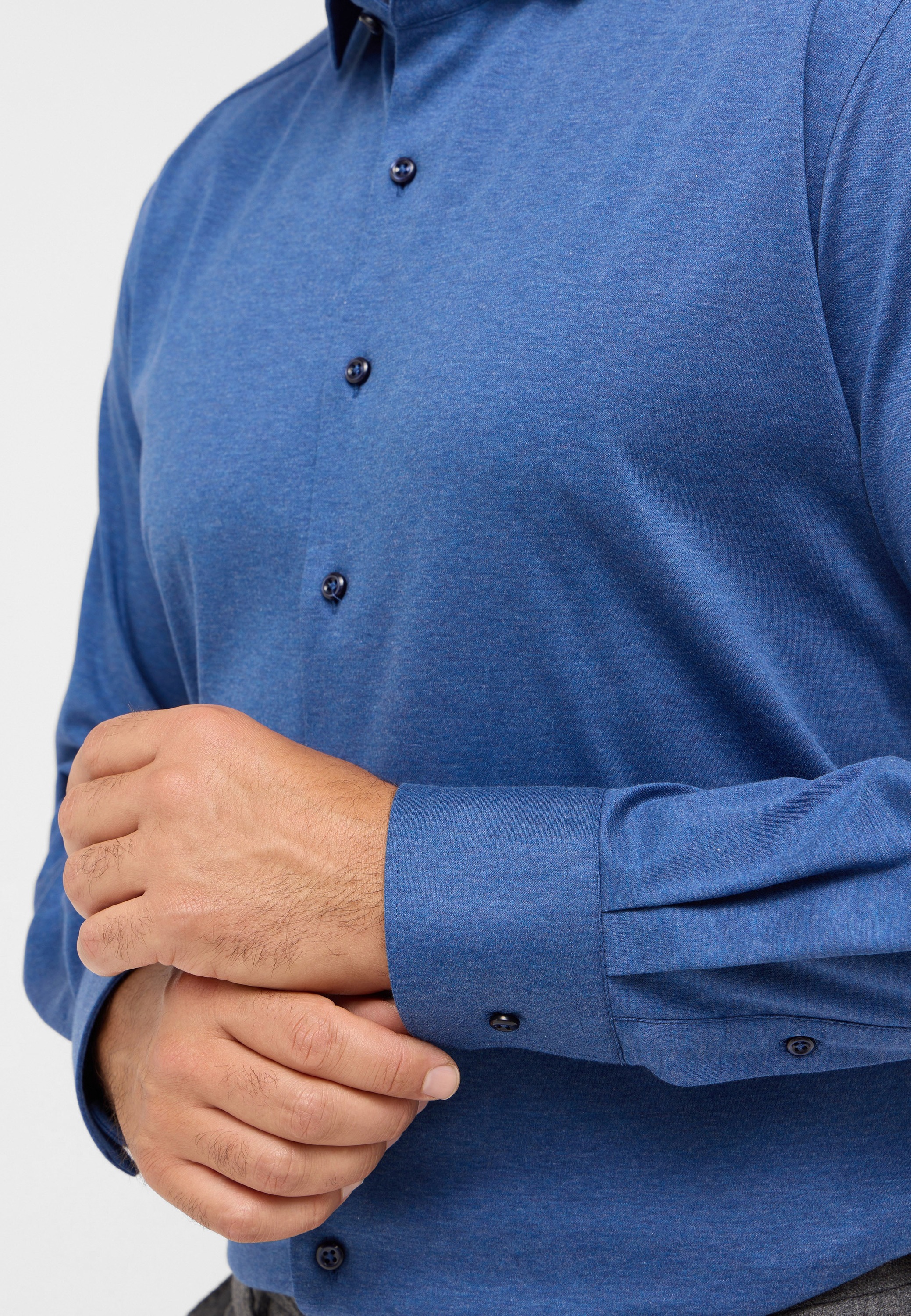 Eterna Langarmhemd »MODERN FIT« NON IRON (bügelfrei)